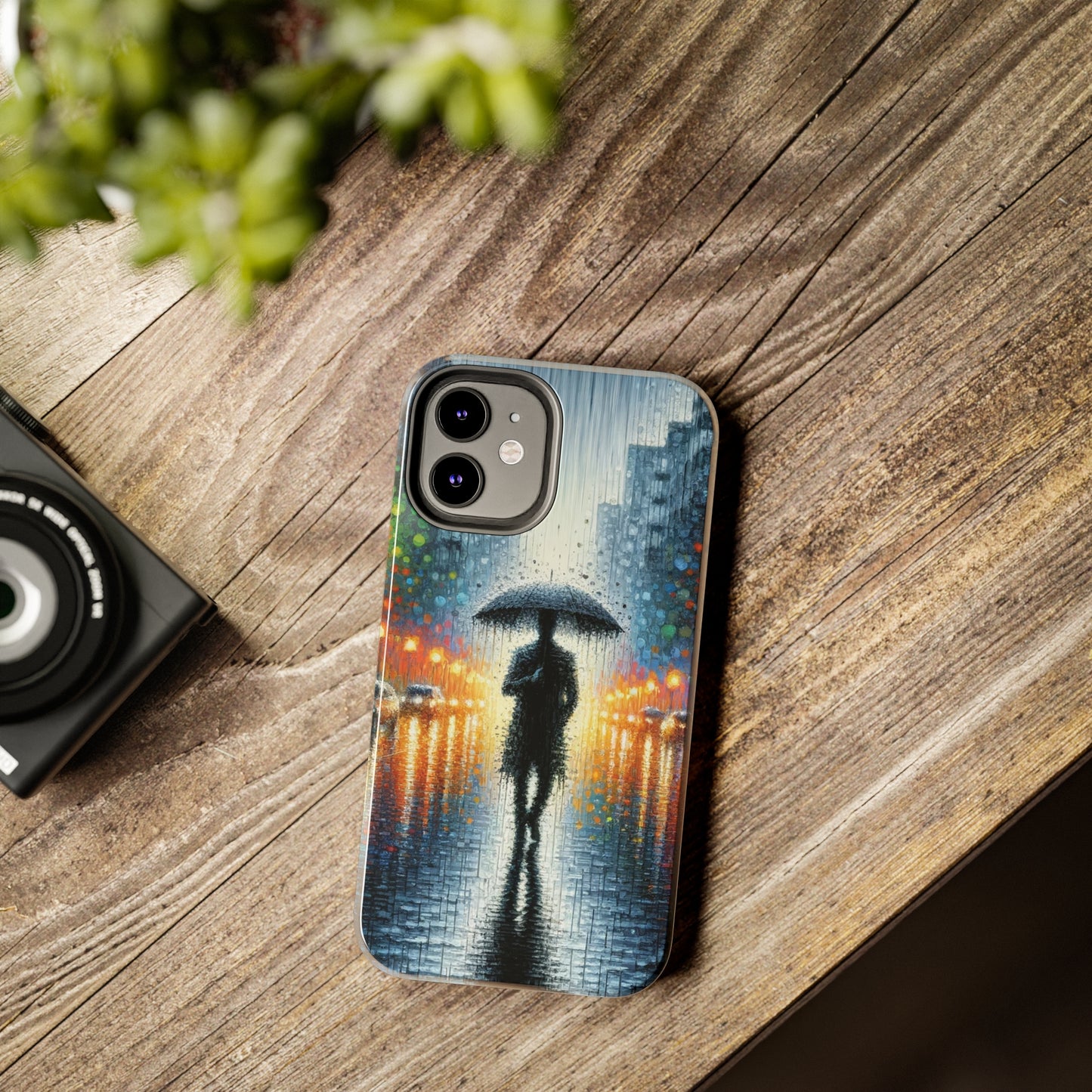 ToughDrop Apple iPhone Case Ft. Rain Walk