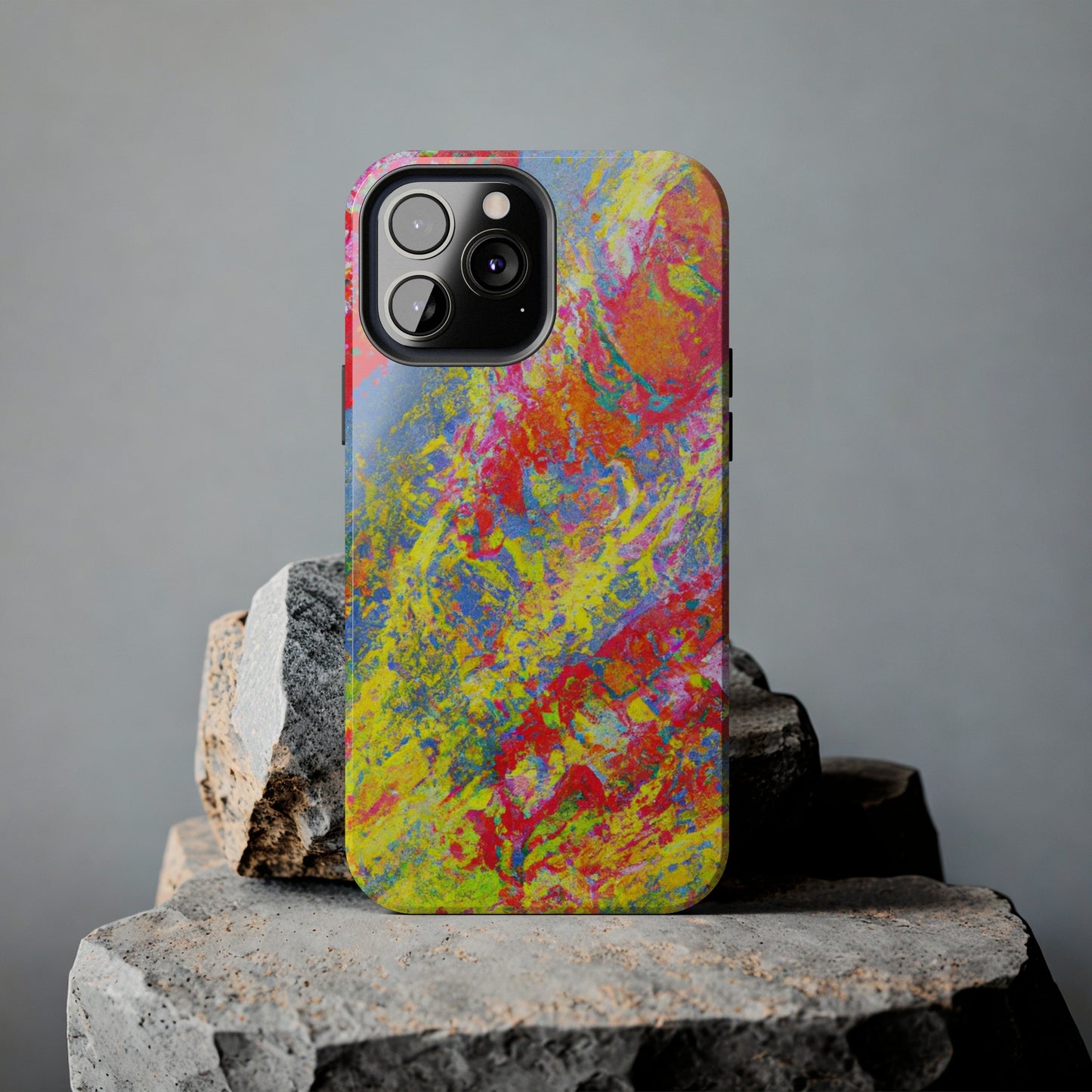 Tough Apple iPhone Cases Ft. Abstract Strawberry Banana