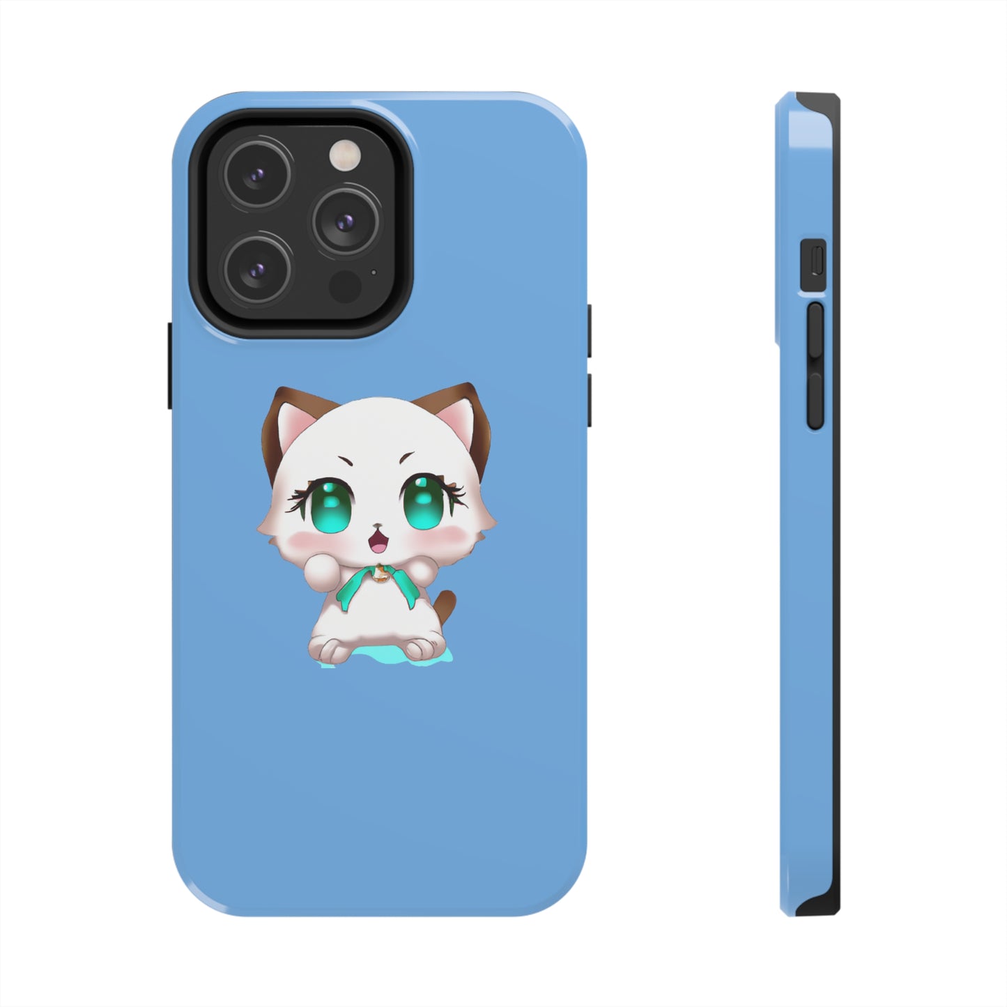 Tough Apple iPhone Cases Ft. Cute Kitty