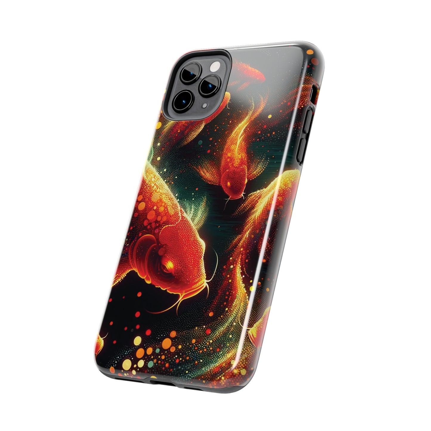 ToughDrop Apple iPhone Case Ft. Spotted Koi