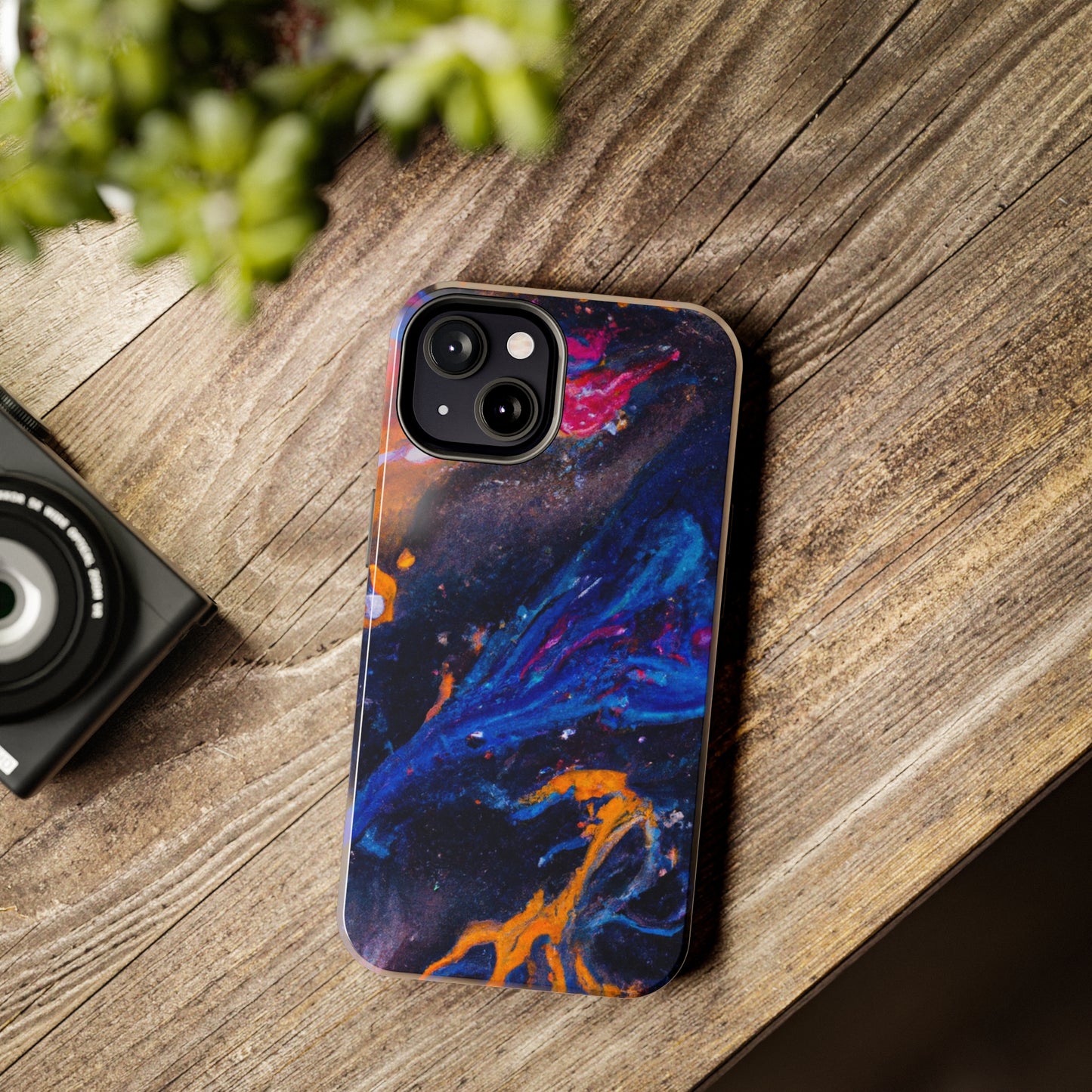 Tough Apple iPhone Cases Ft. Space Clouds