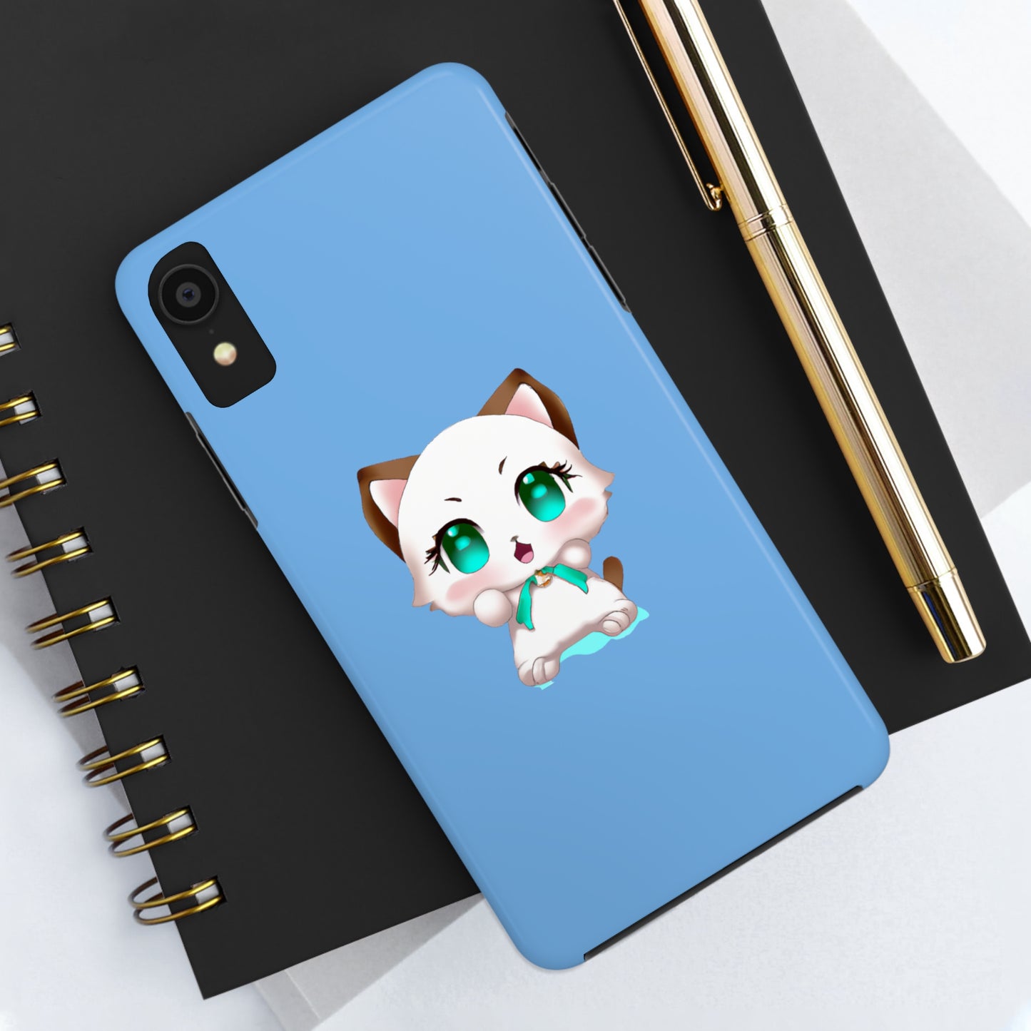 Tough Apple iPhone Cases Ft. Cute Kitty