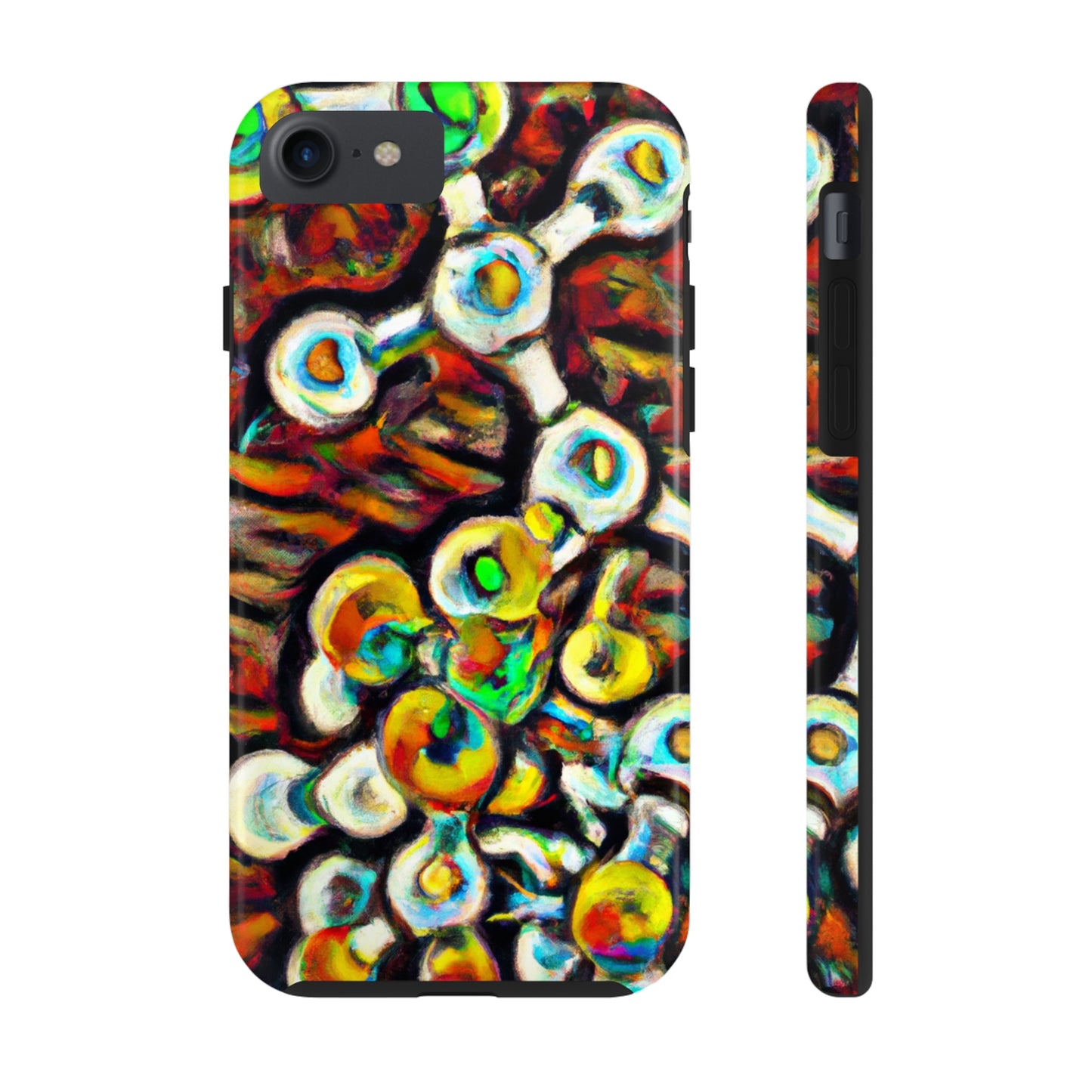 Apple iPhone Case Ft. Abstract Molecule