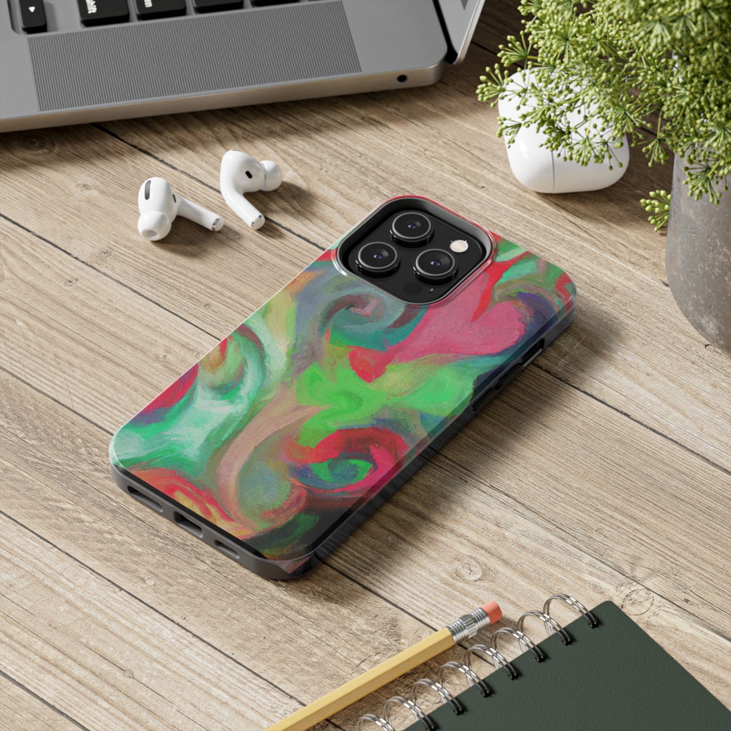 Tough Case-Mate iPhone Case Ft. Swirl Heart