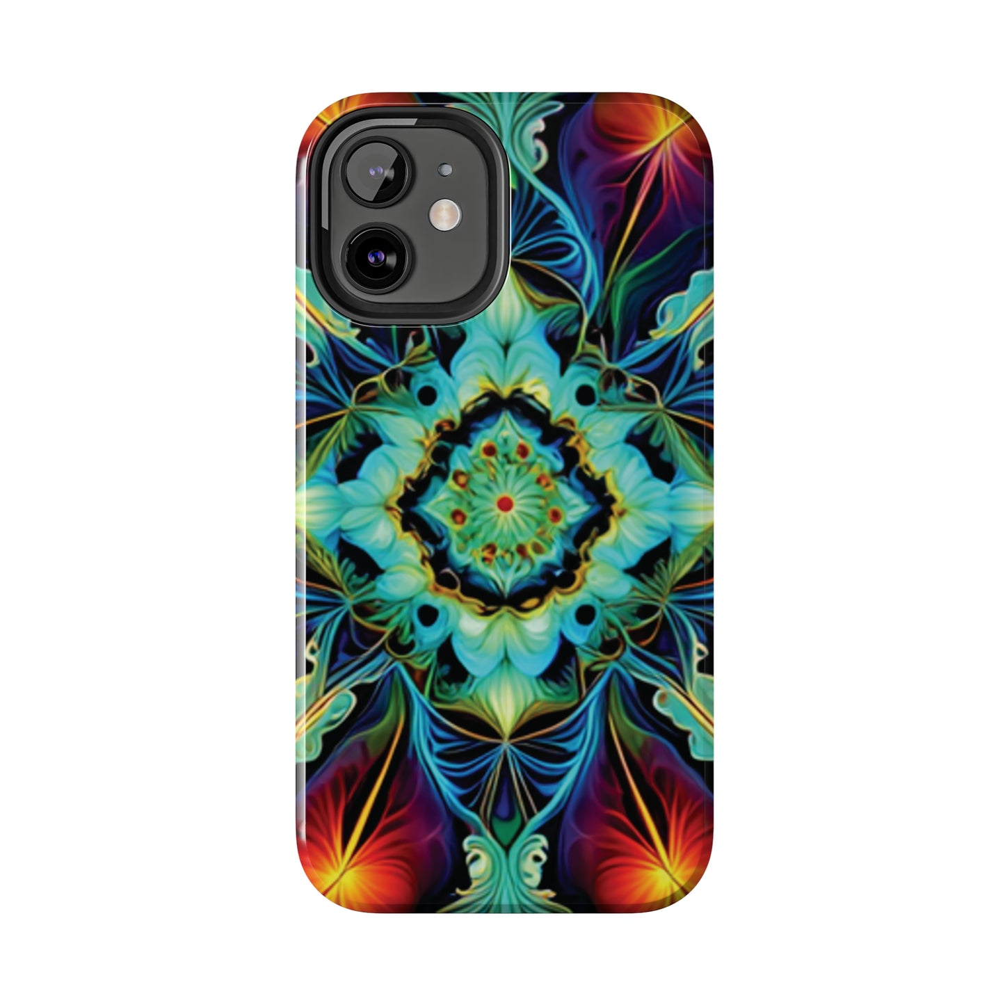 Strong Apple iPhone Case Ft. Leaf Fractal