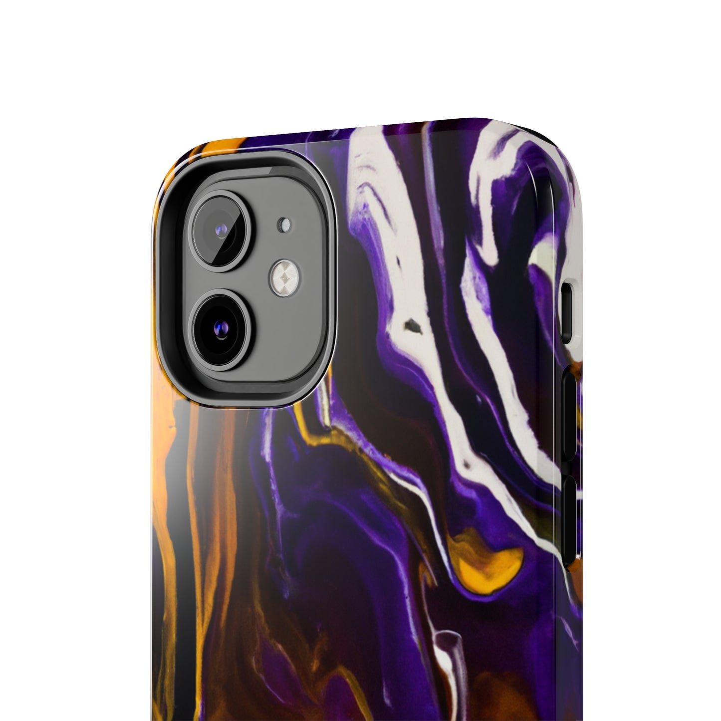 Tough Case-Mate iPhone Case Ft. Purple Tiger Stripes