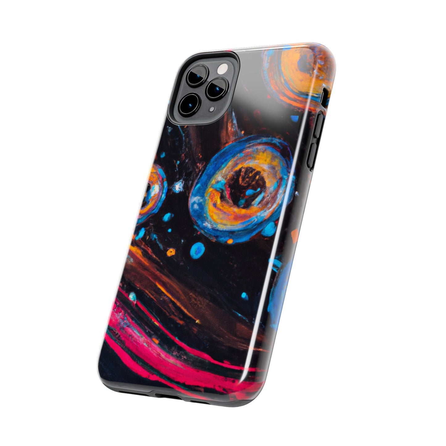 Tough Apple iPhone Cases Ft. Bubble Galaxy