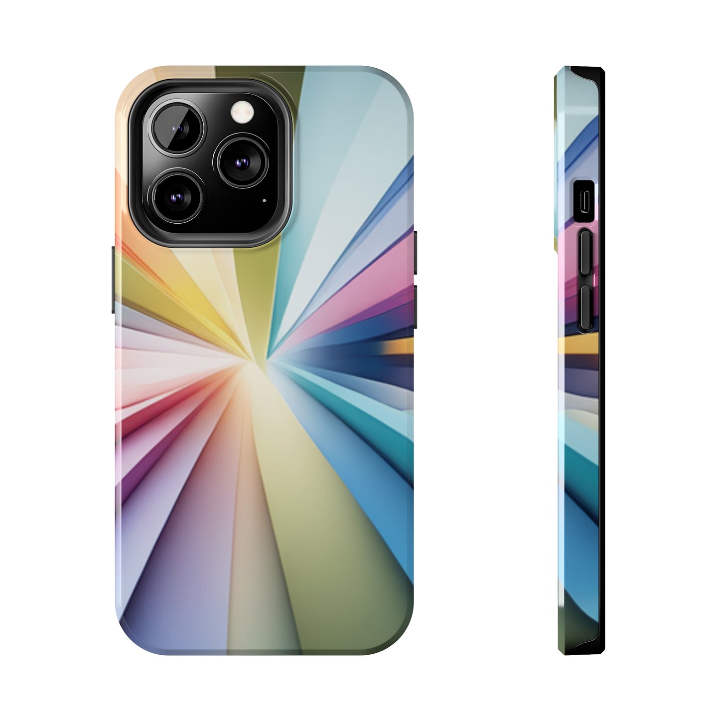 Tough Apple iPhone Case Ft. Abstract Inner Diamond