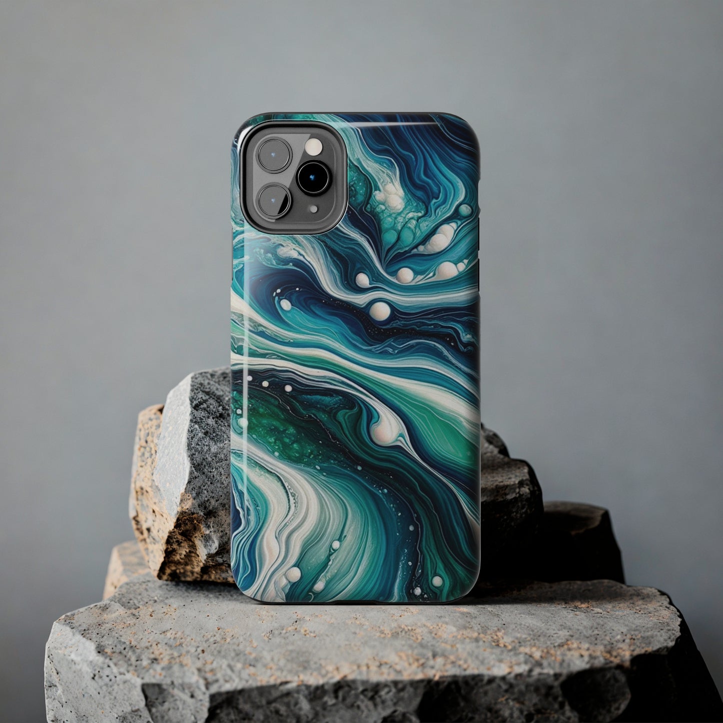 ToughDrop Apple iPhone Case Ft. Liquid Blue