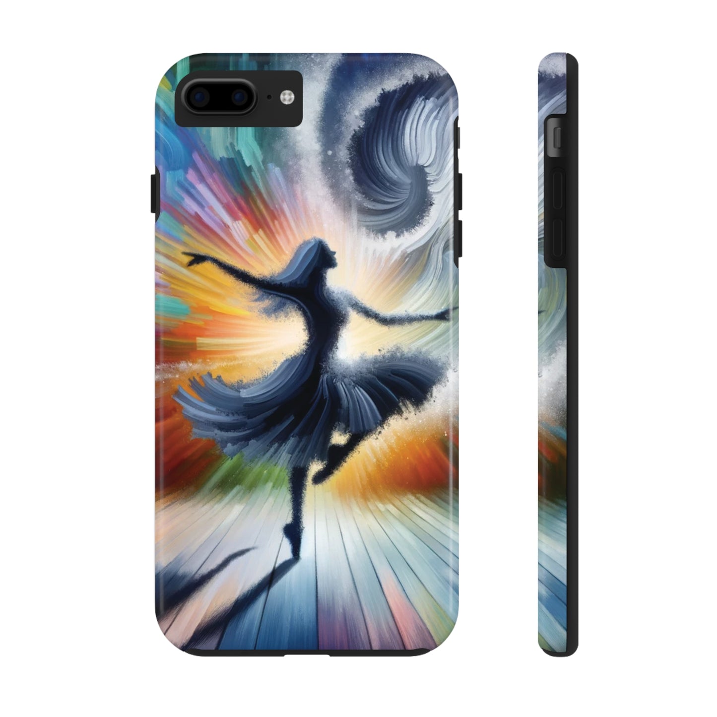ToughDrop Apple iPhone Case Ft. Abstract Dancer