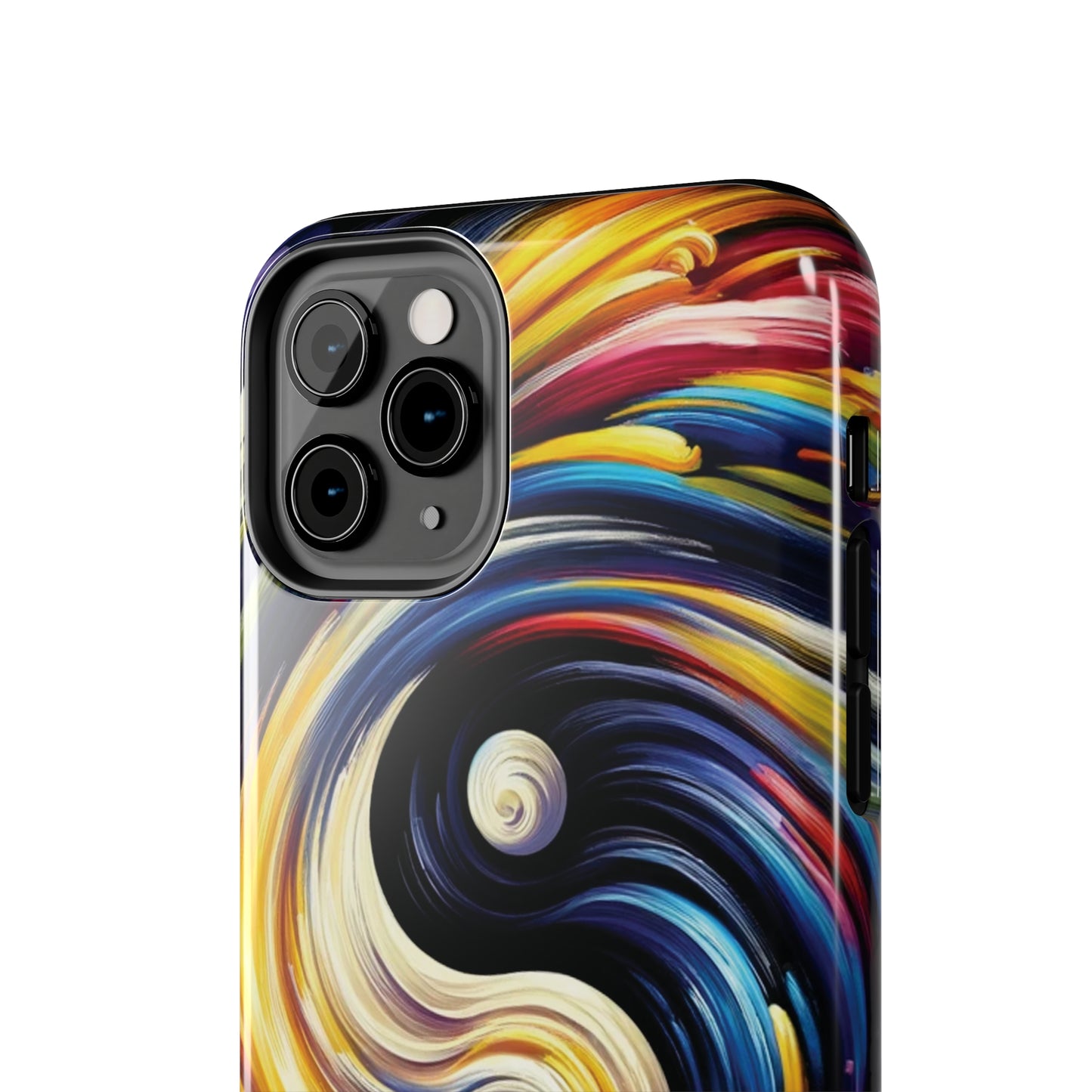 ToughDrop Apple iPhone Case Ft. Abstract Yin Yang