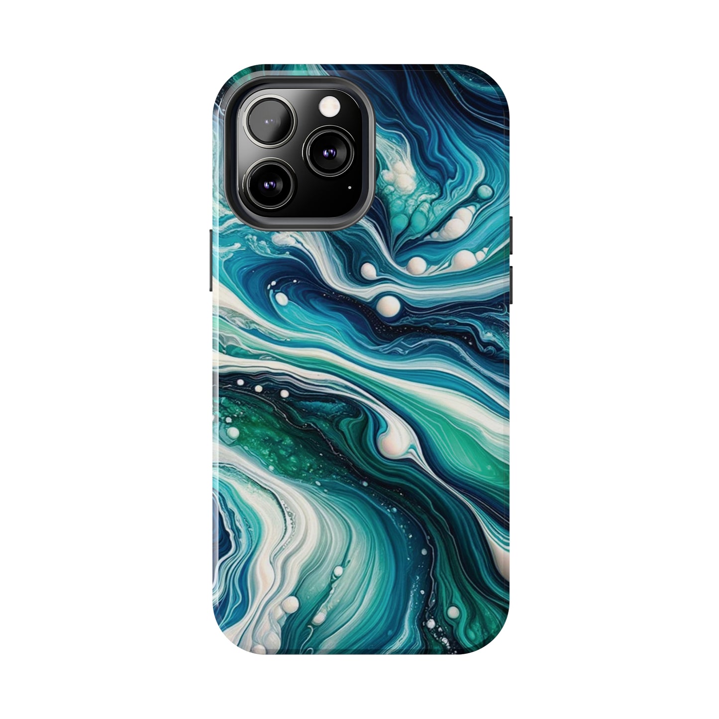 ToughDrop Apple iPhone Case Ft. Liquid Blue