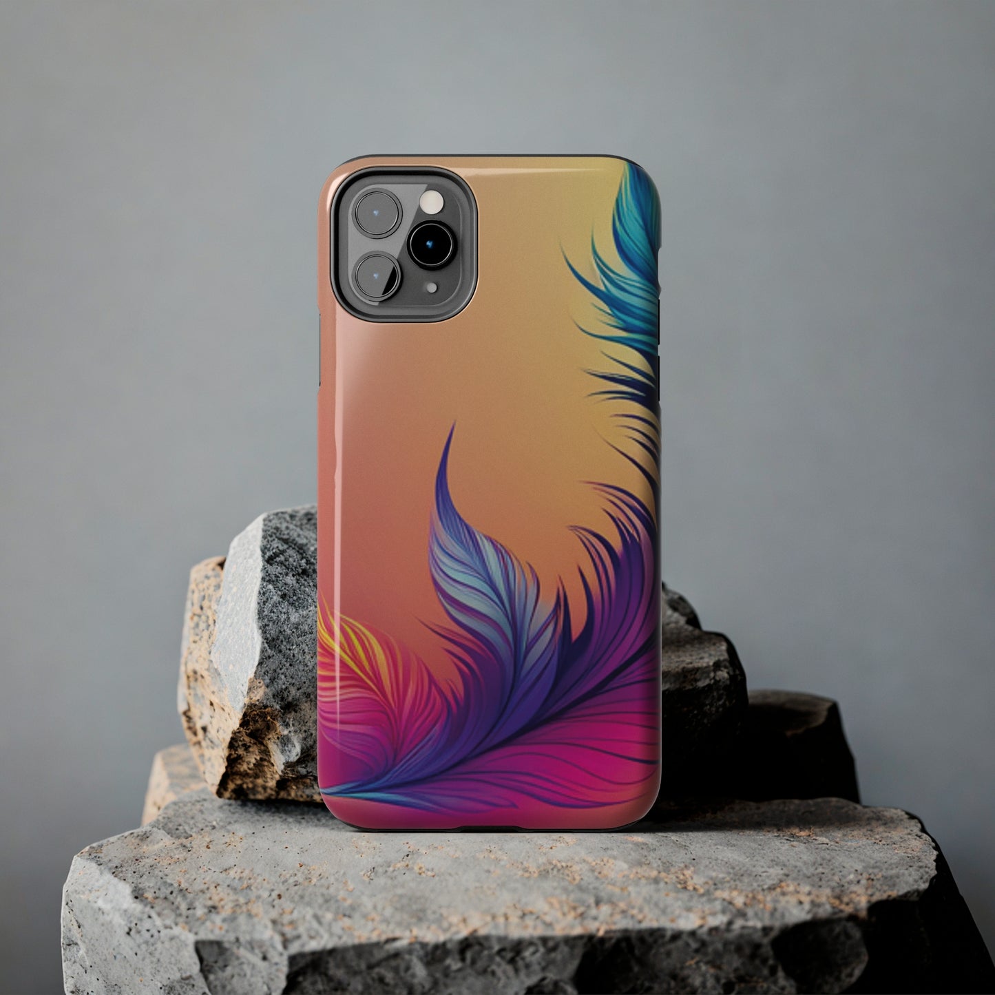 Strong Apple iPhone Case Ft. Hidden Feather
