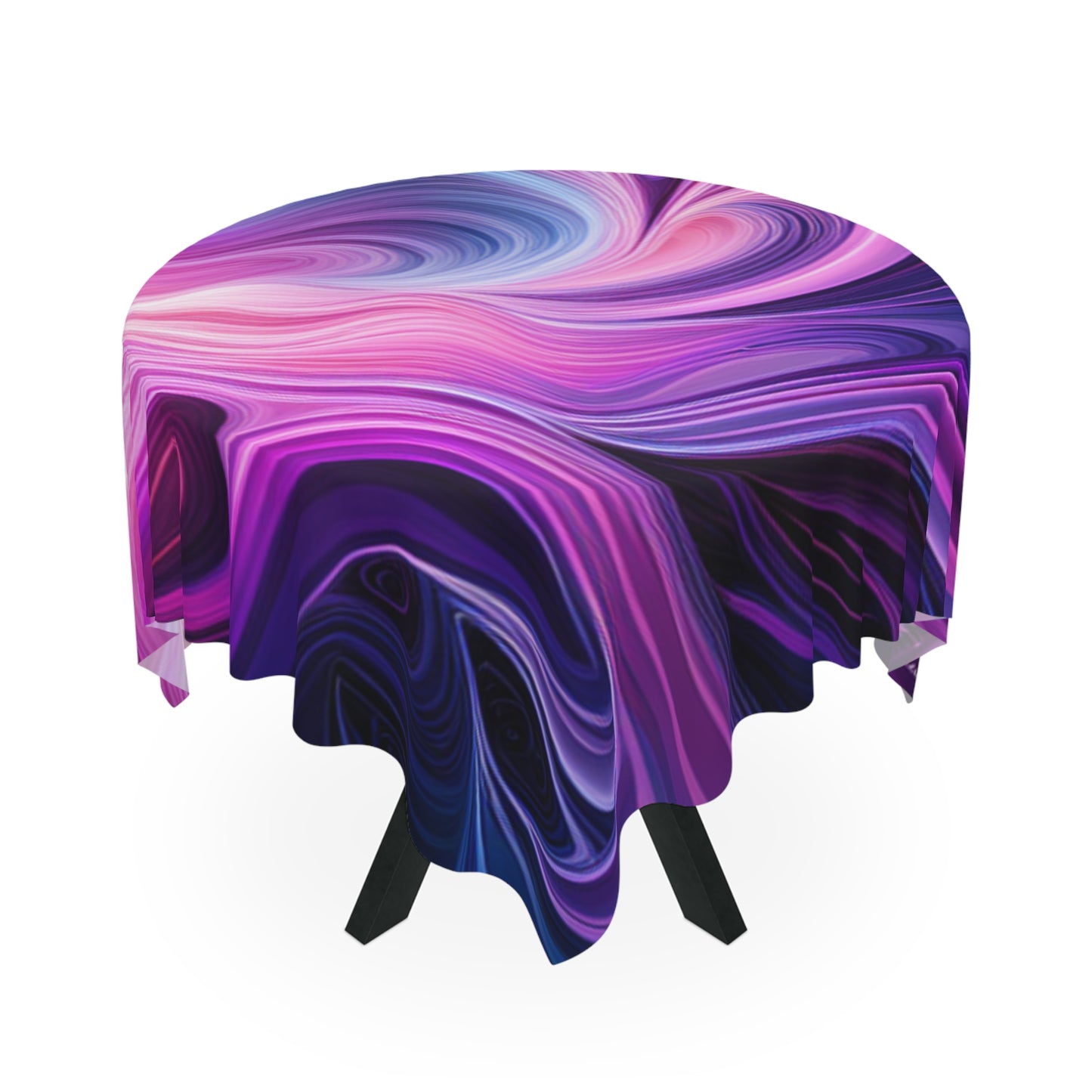Purple Aesthetic Tablecloth (Square, Polyester)