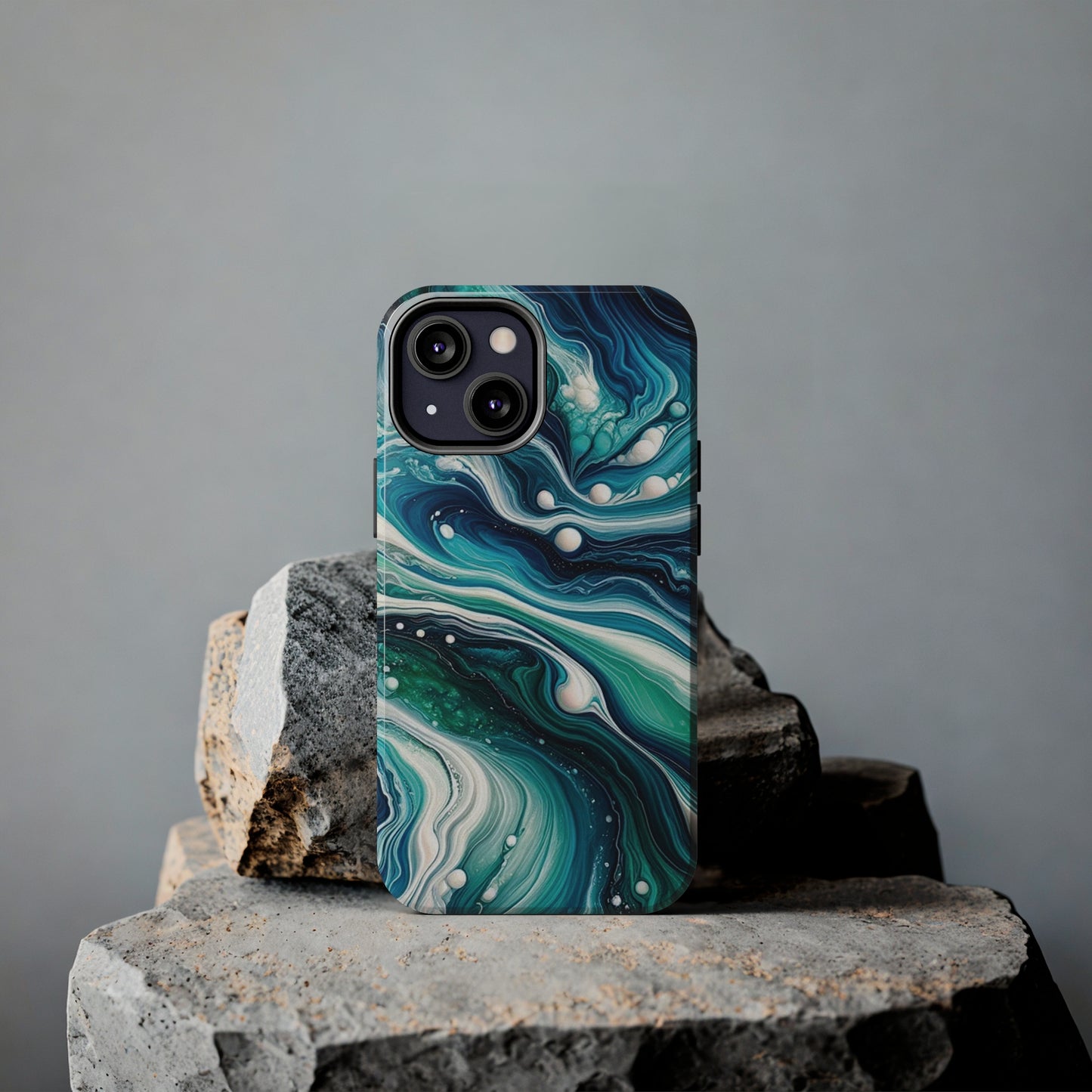 ToughDrop Apple iPhone Case Ft. Liquid Blue
