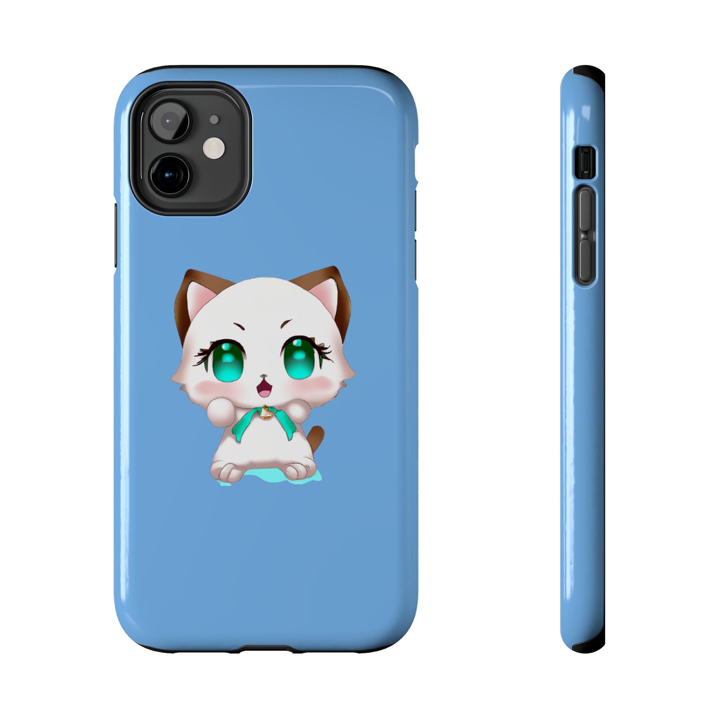 Tough Apple iPhone Cases Ft. Cute Kitty
