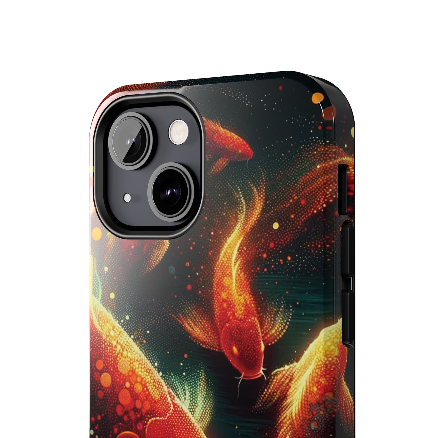 ToughDrop Apple iPhone Case Ft. Spotted Koi