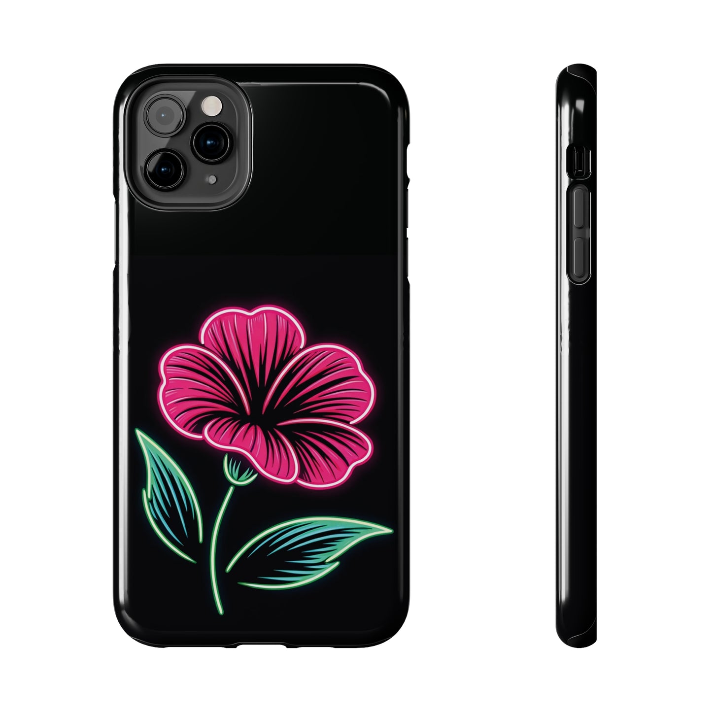 ToughDrop Apple iPhone Case Ft. Neon Bloom