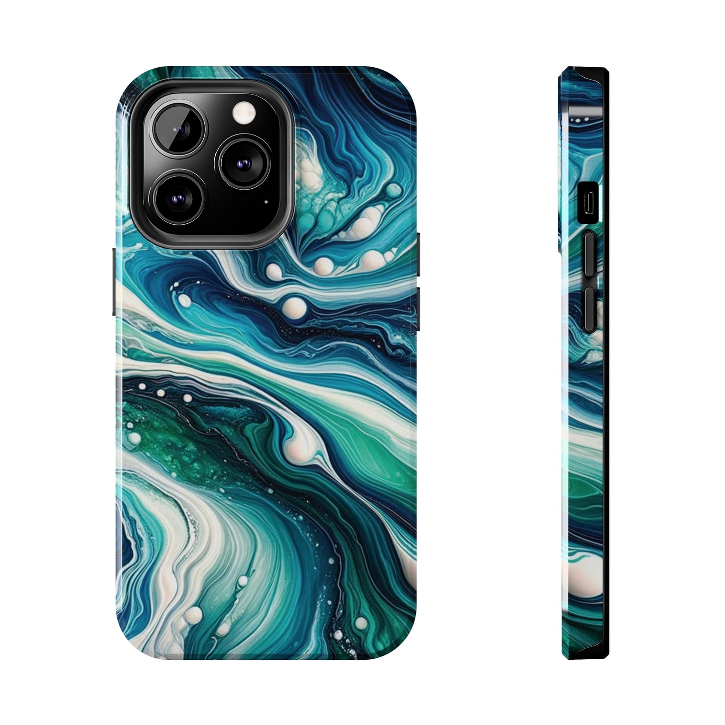 ToughDrop Apple iPhone Case Ft. Liquid Blue