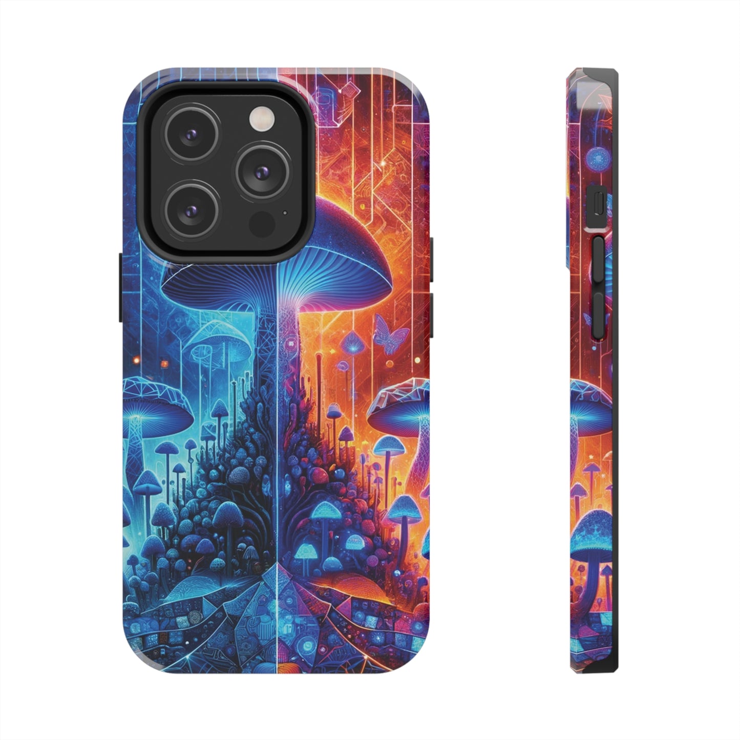 ToughDrop Apple iPhone Case Ft. Mushroom Mountain