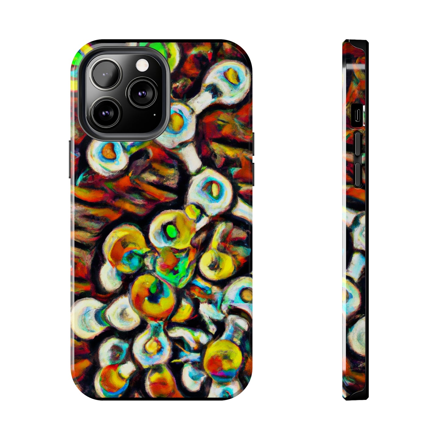 Apple iPhone Case Ft. Abstract Molecule