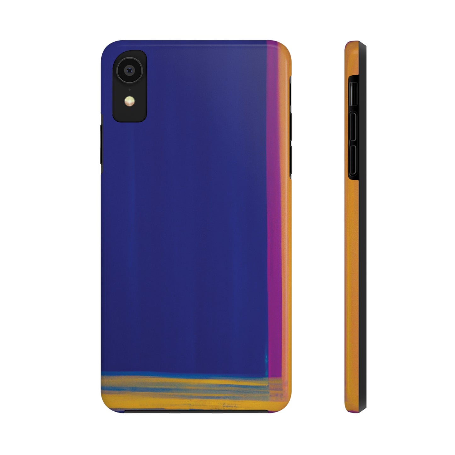 Strong Apple iPhone Case Ft. Minimal Framed Blue