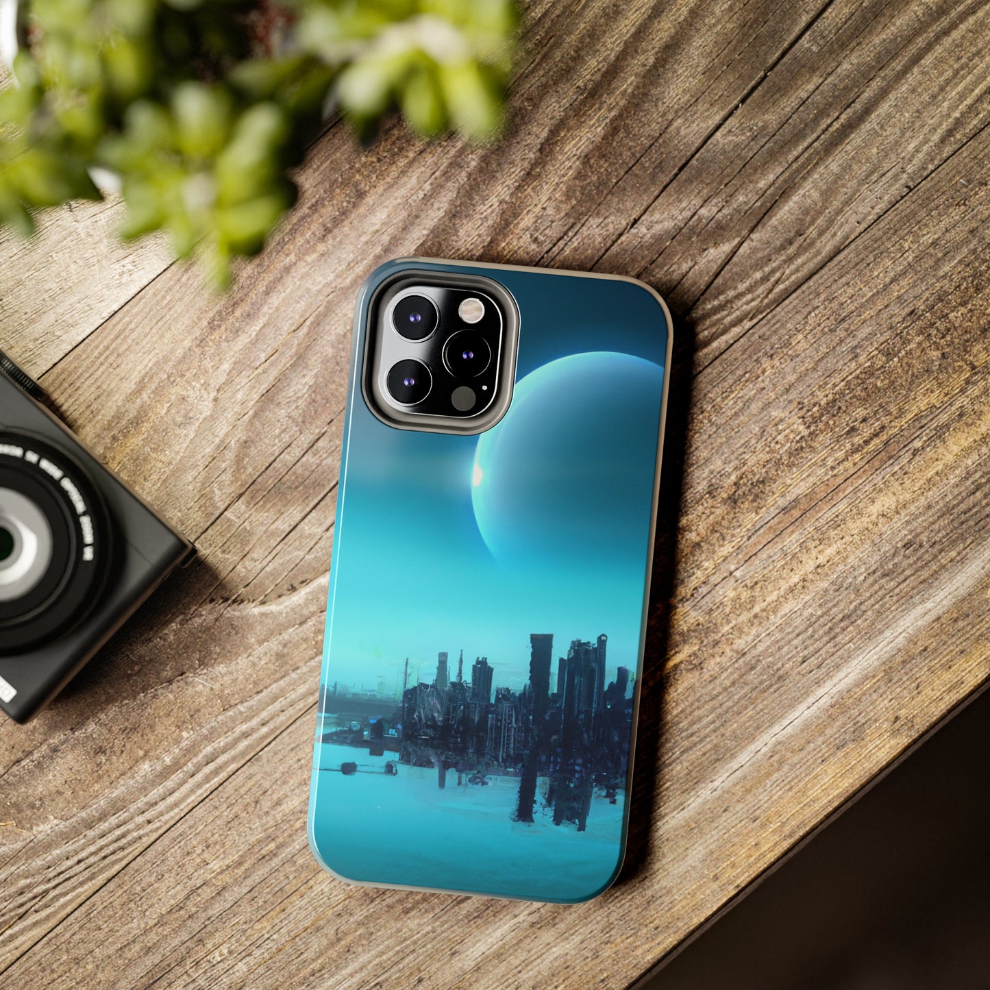 Tough Case-Mate iPhone Case Ft. Alien City