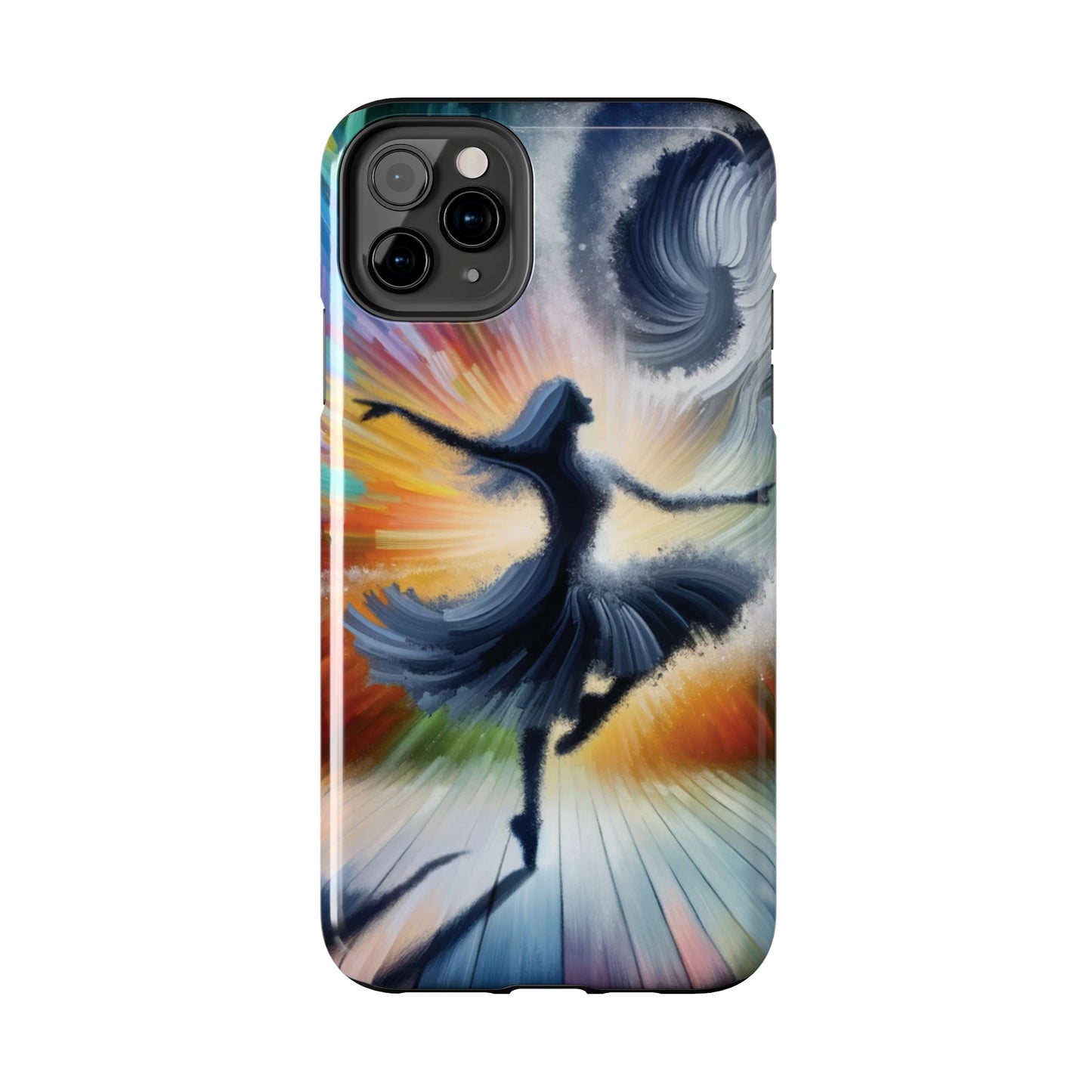 ToughDrop Apple iPhone Case Ft. Abstract Dancer