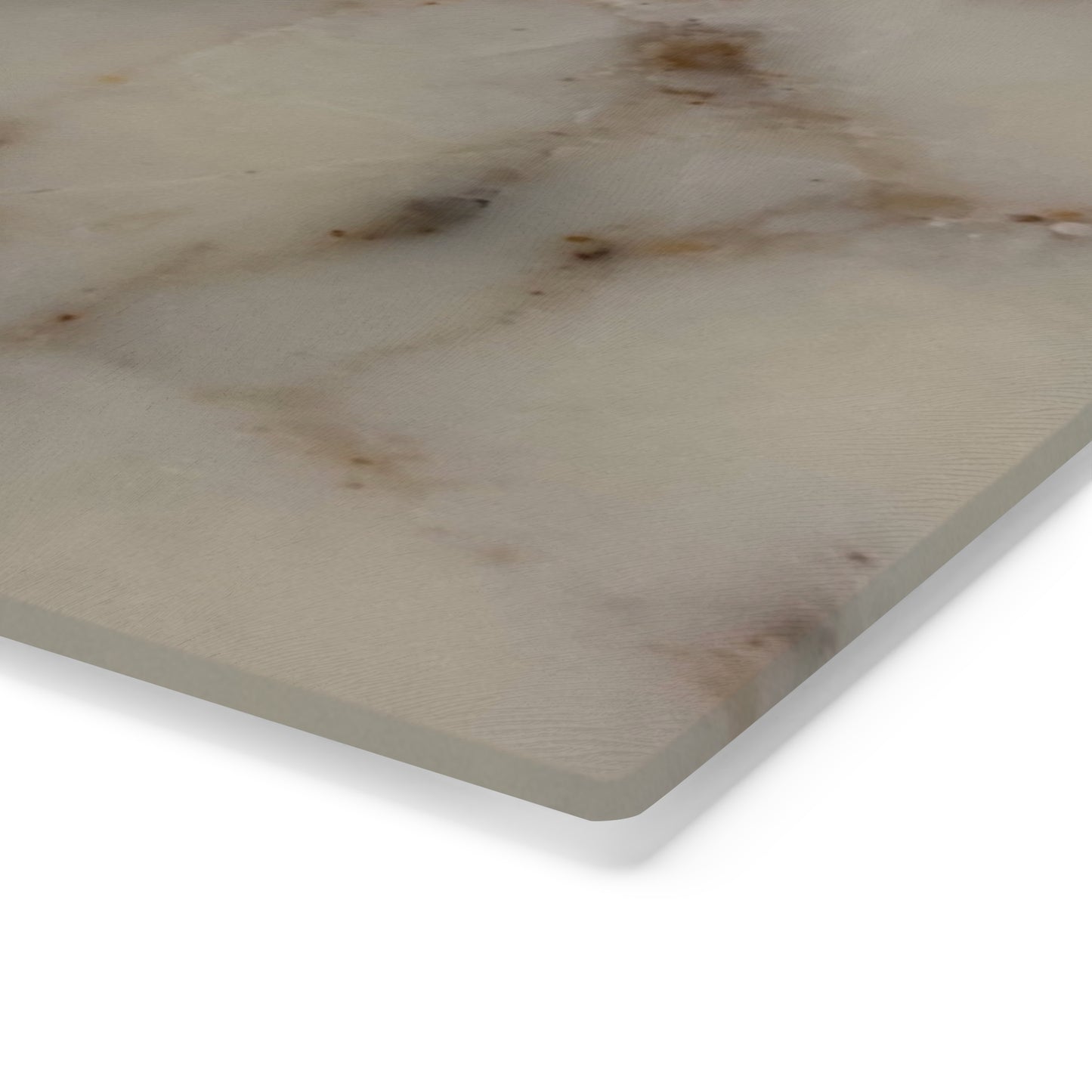 Non-Slip Glass Cutting Board Featuring Abstract Marble Design