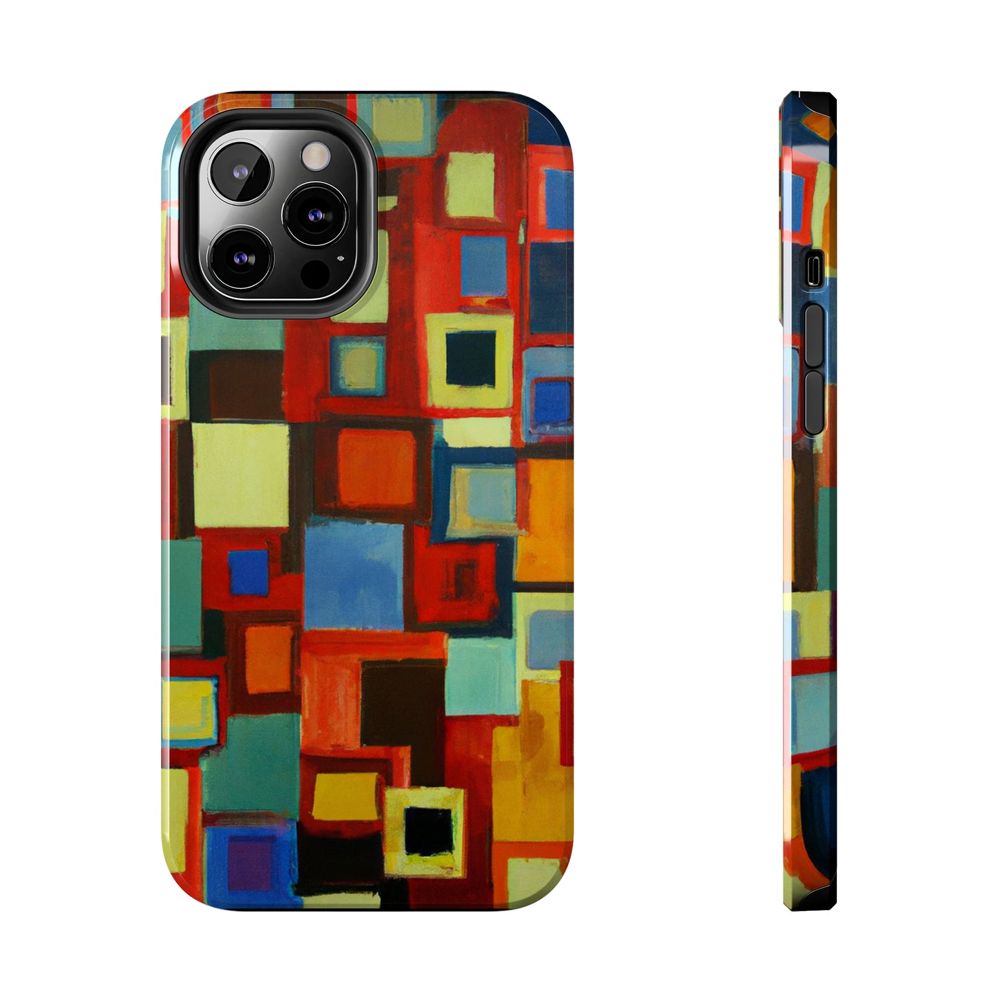Tough Case-Mate iPhone Case Ft. Abstract Squares