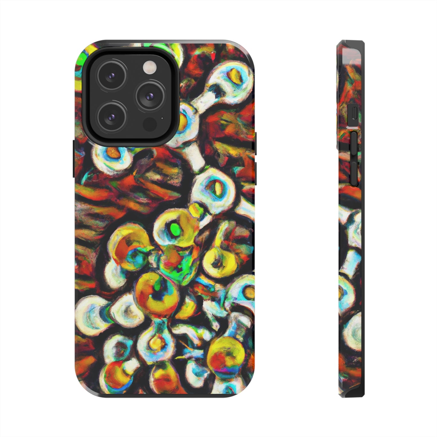 Apple iPhone Case Ft. Abstract Molecule