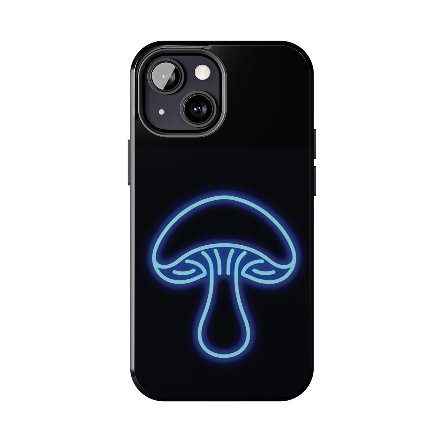 ToughDrop Apple iPhone Case Ft. Neon Blue Shroom