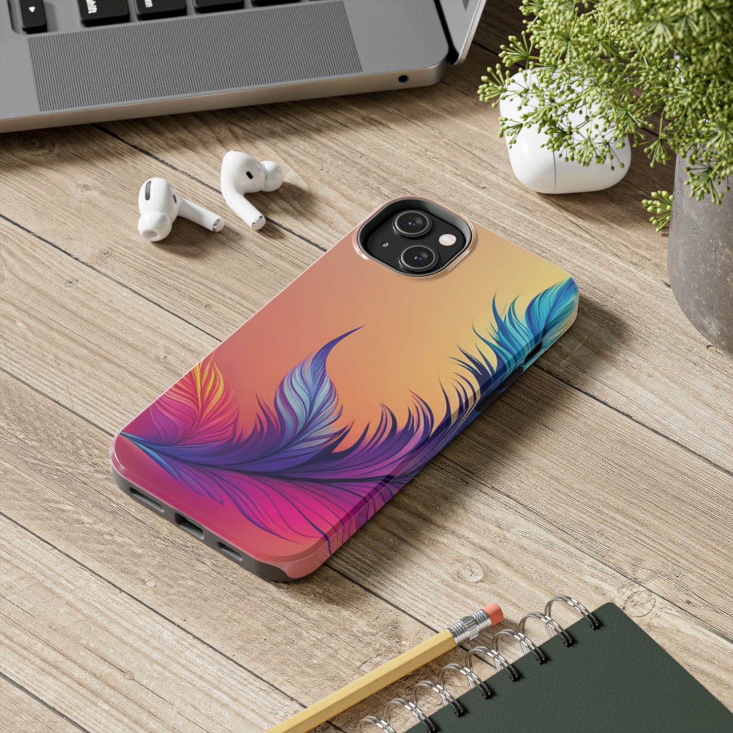 Strong Apple iPhone Case Ft. Hidden Feather