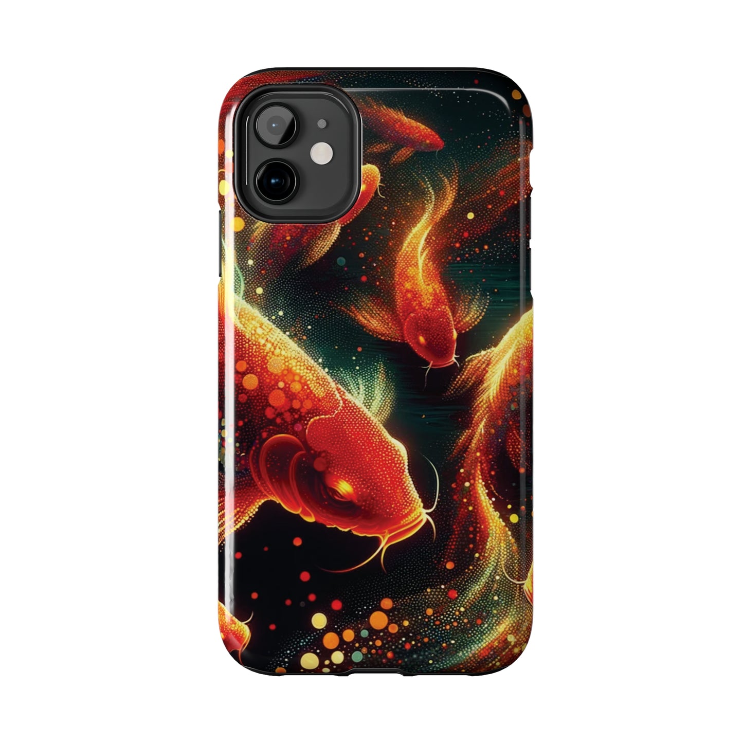 ToughDrop Apple iPhone Case Ft. Spotted Koi