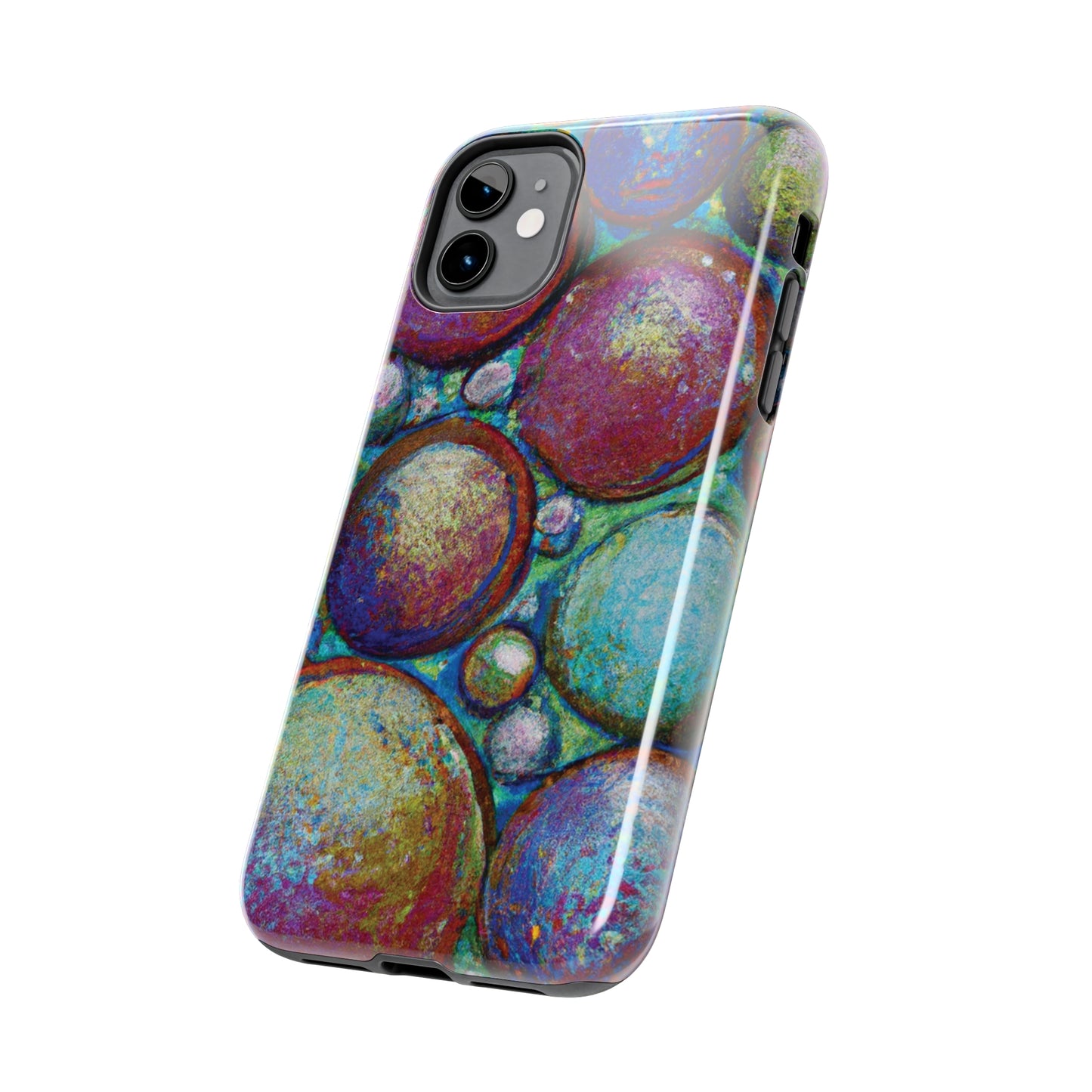 Tough Apple iPhone Cases Ft. Big Acrylic Bubbles
