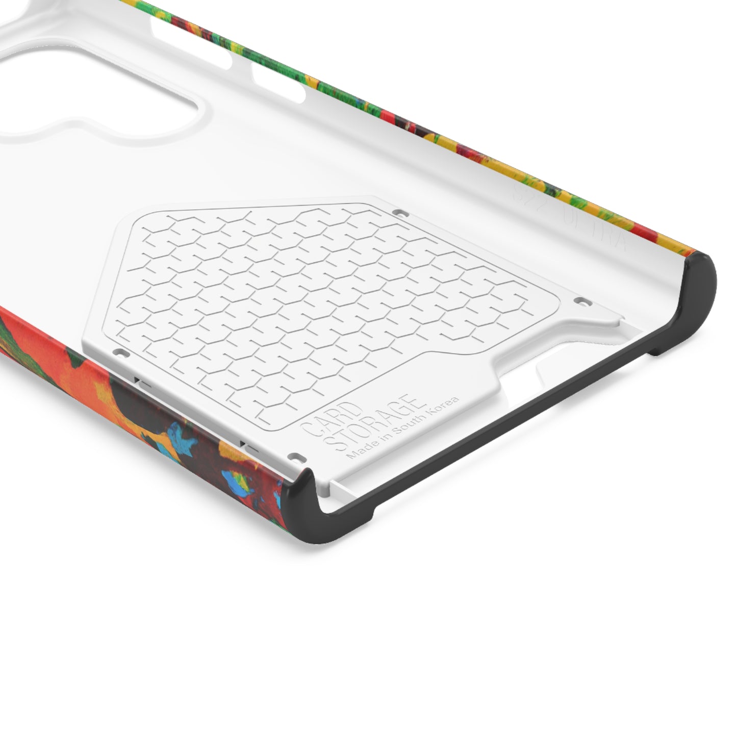 iPhone and Samsung Cases with Card Holder Ft. Abstract Tropical