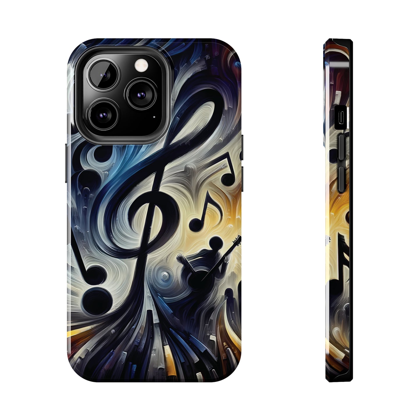 ToughDrop Apple iPhone Case Ft. Musical Abstraction