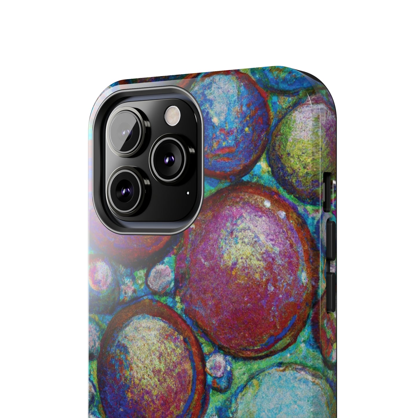 Tough Apple iPhone Cases Ft. Big Acrylic Bubbles