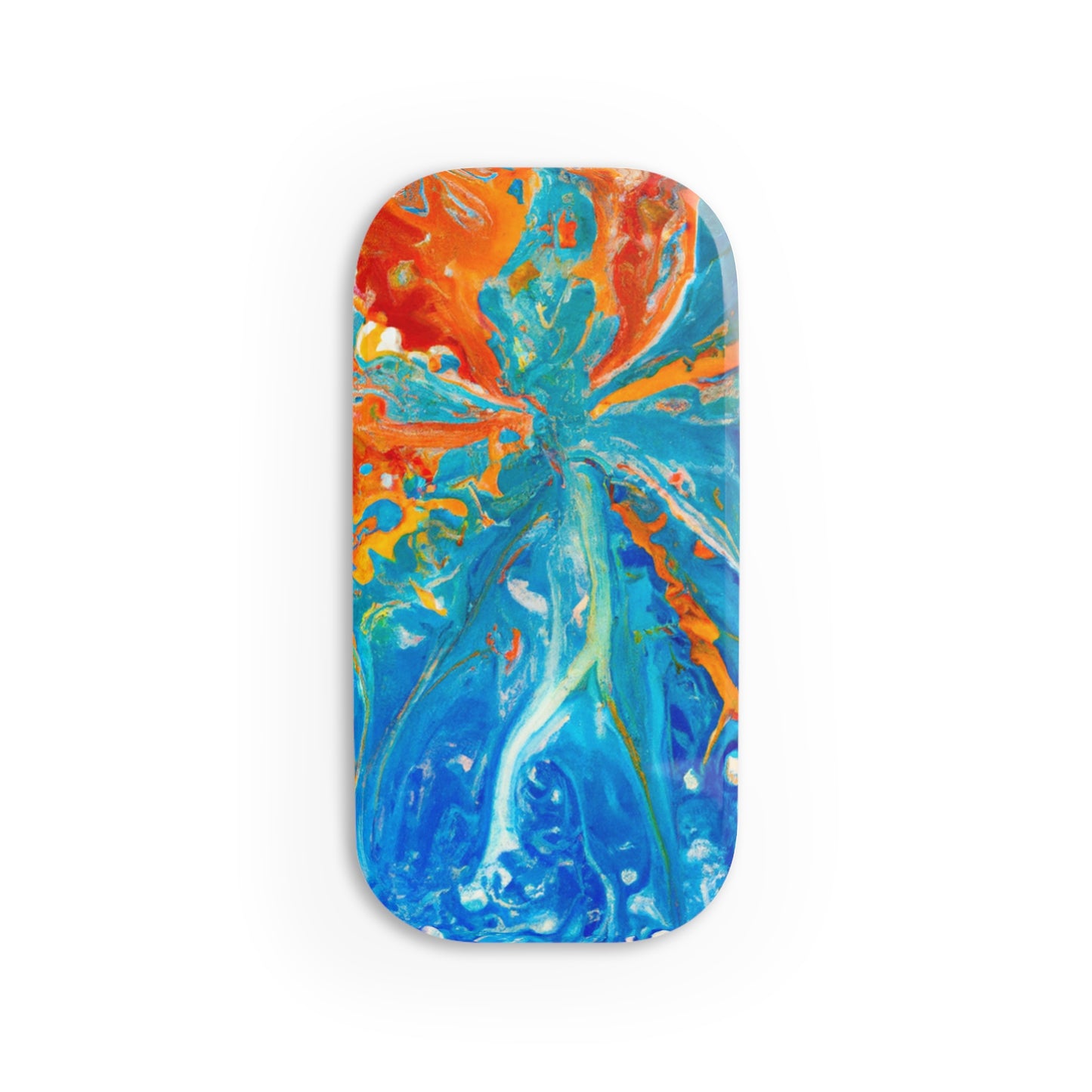 Reusable Click-On Phone Grip Ft. Ocean Roots