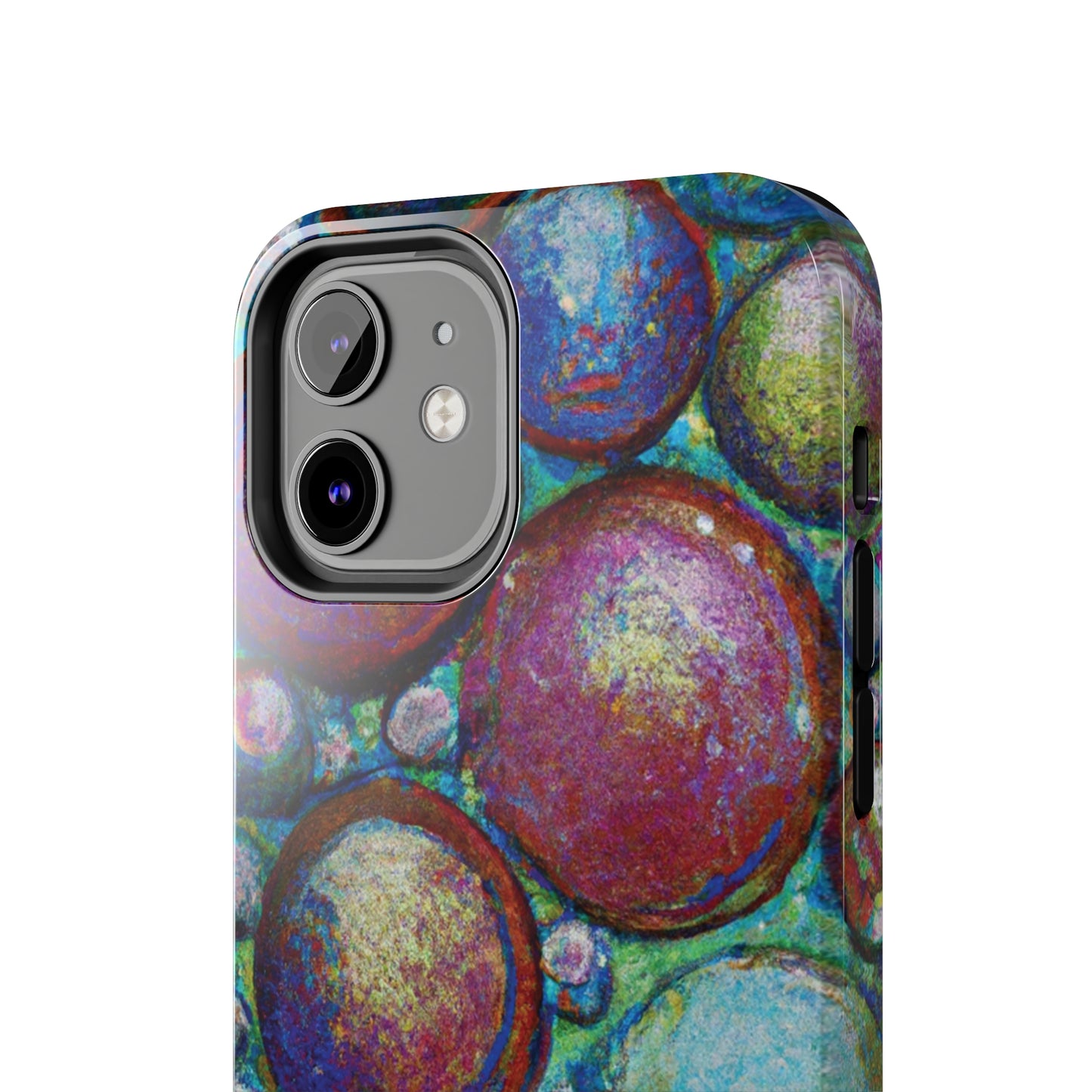 Tough Apple iPhone Cases Ft. Big Acrylic Bubbles
