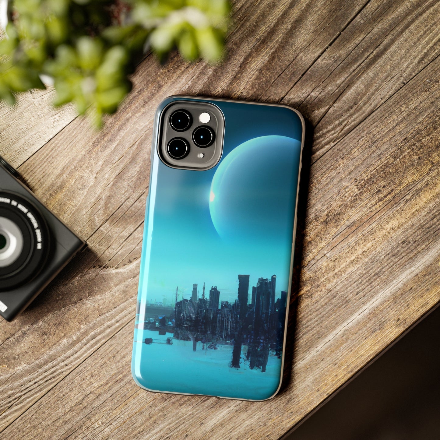 Tough Case-Mate iPhone Case Ft. Alien City