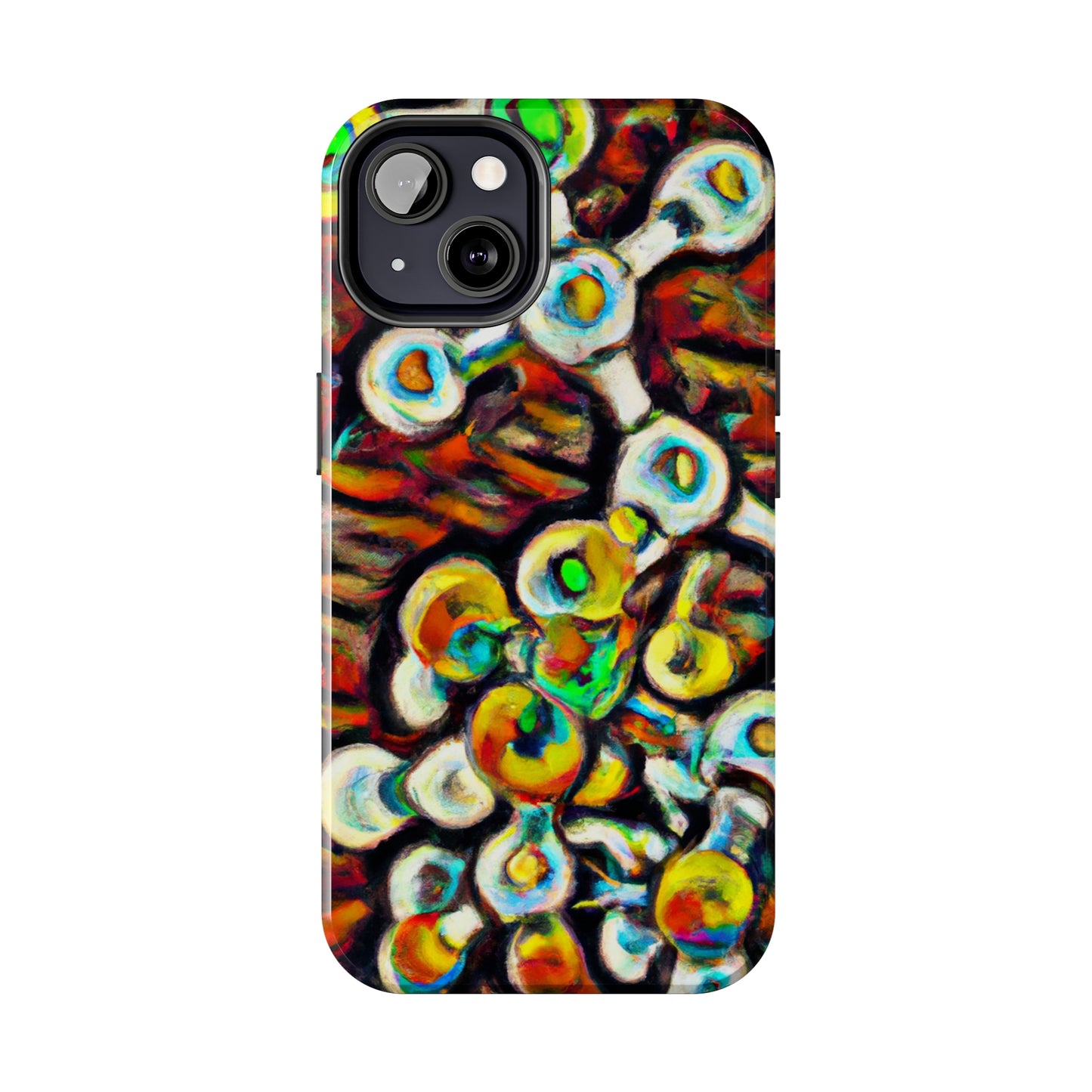 Apple iPhone Case Ft. Abstract Molecule