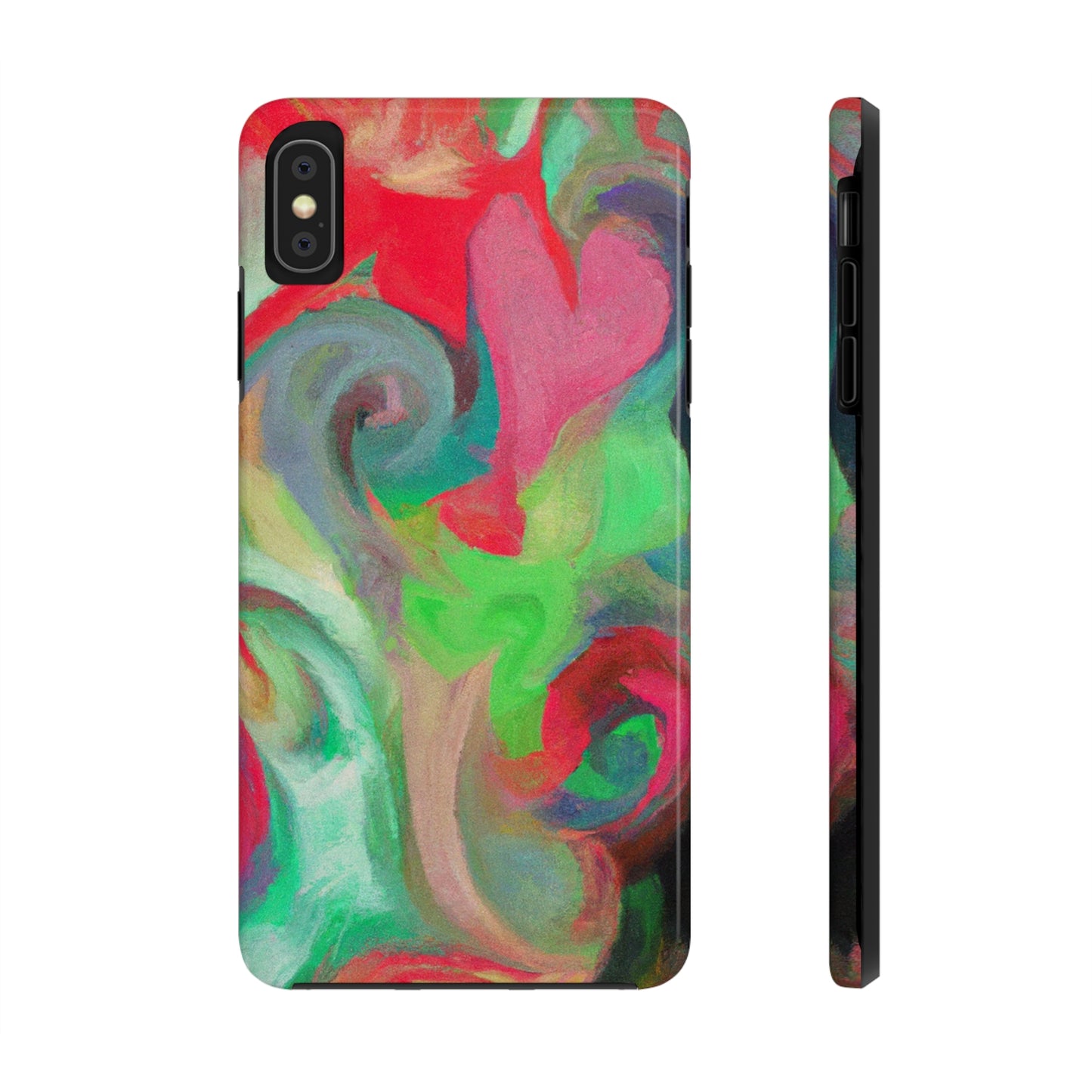 Tough Case-Mate iPhone Case Ft. Swirl Heart