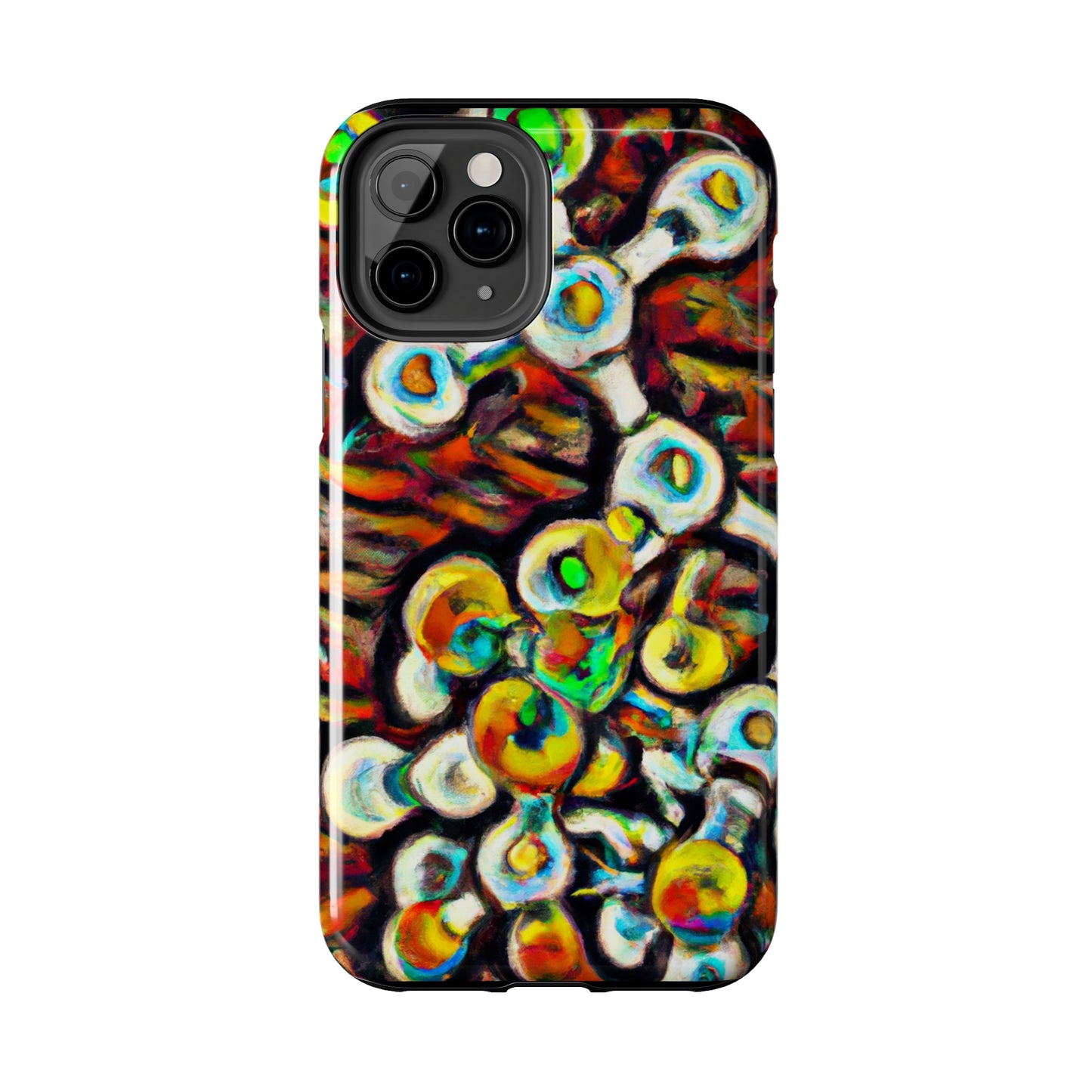 Apple iPhone Case Ft. Abstract Molecule