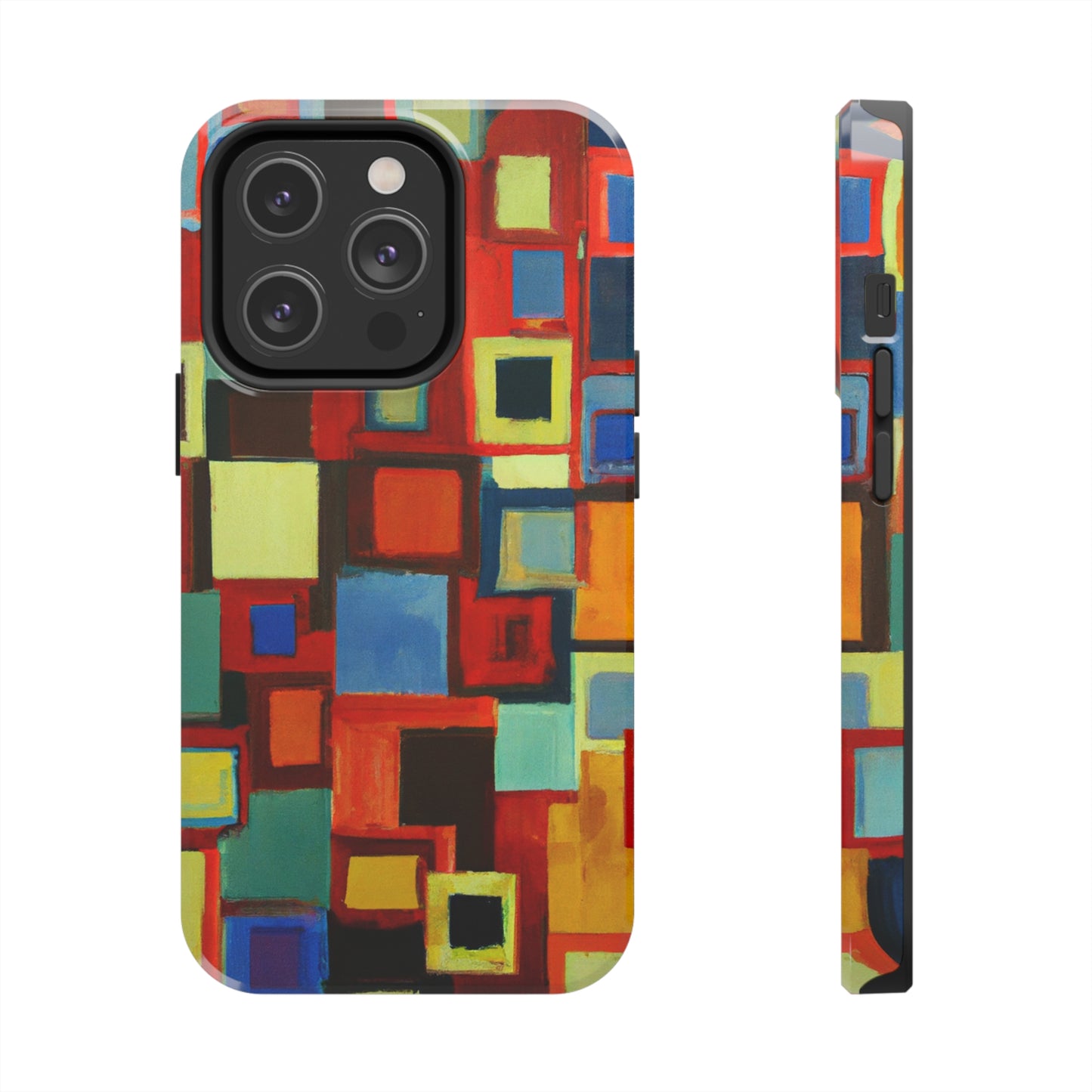 Tough Case-Mate iPhone Case Ft. Abstract Squares