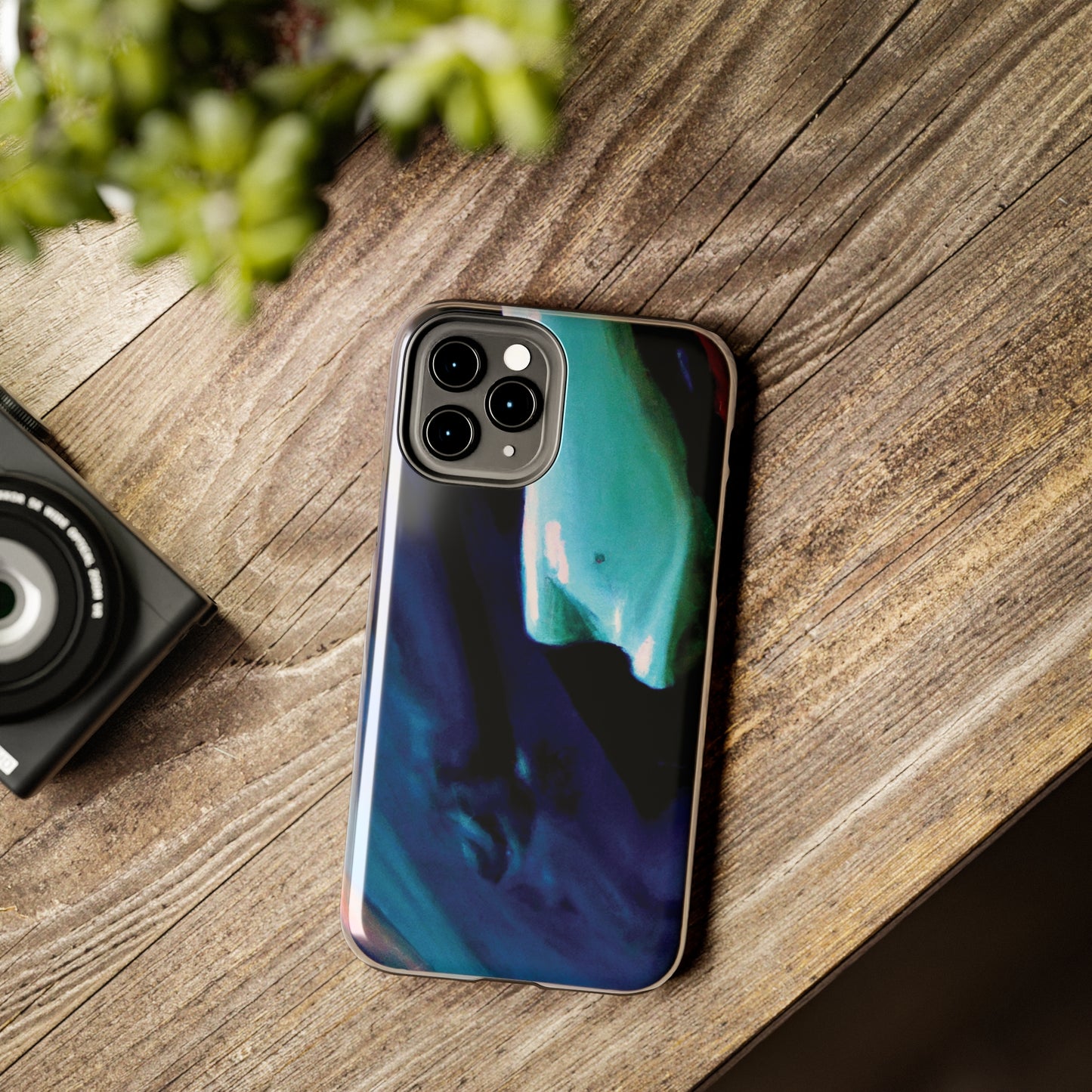 Tough Apple iPhone Cases Ft. Acrylic Glob