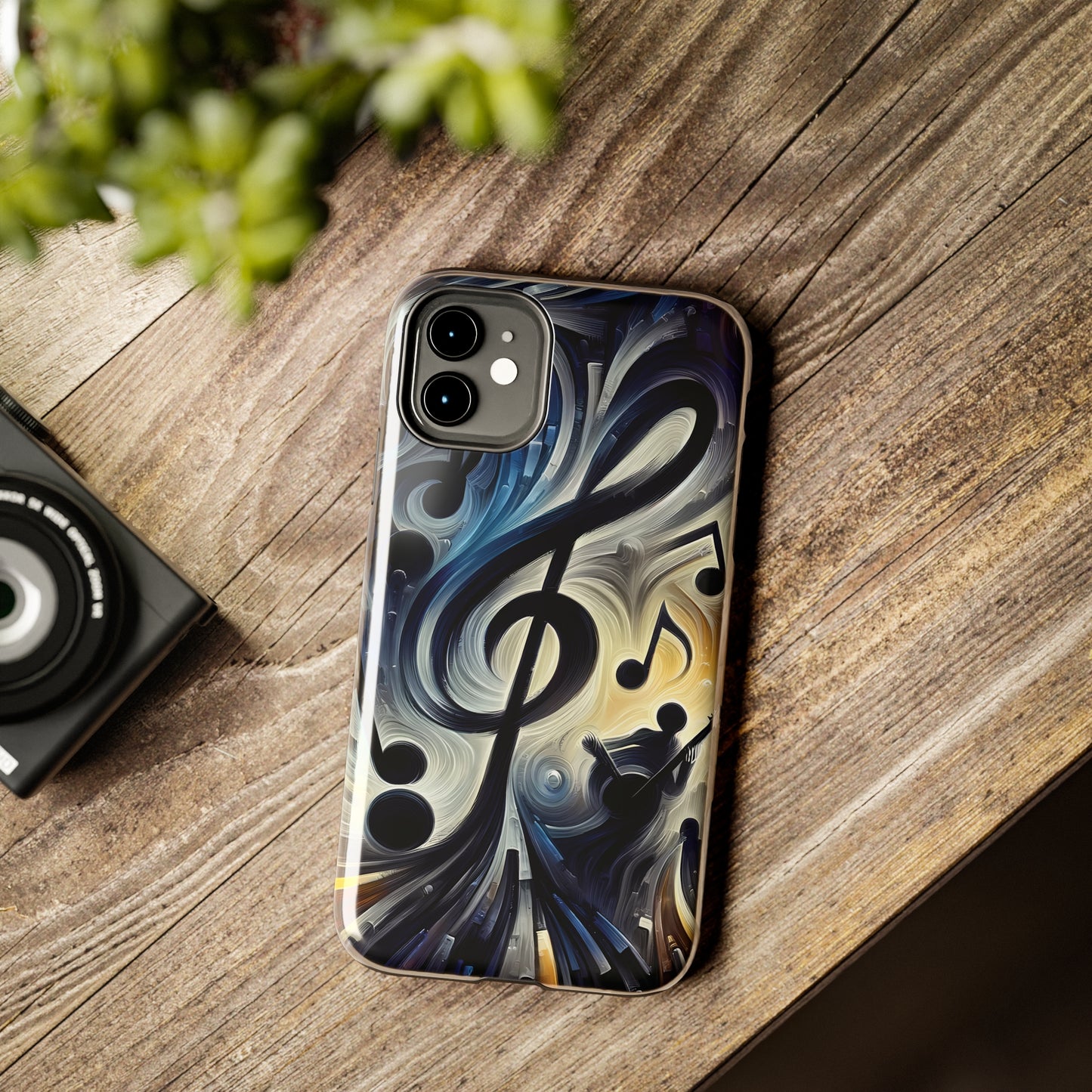 ToughDrop Apple iPhone Case Ft. Musical Abstraction