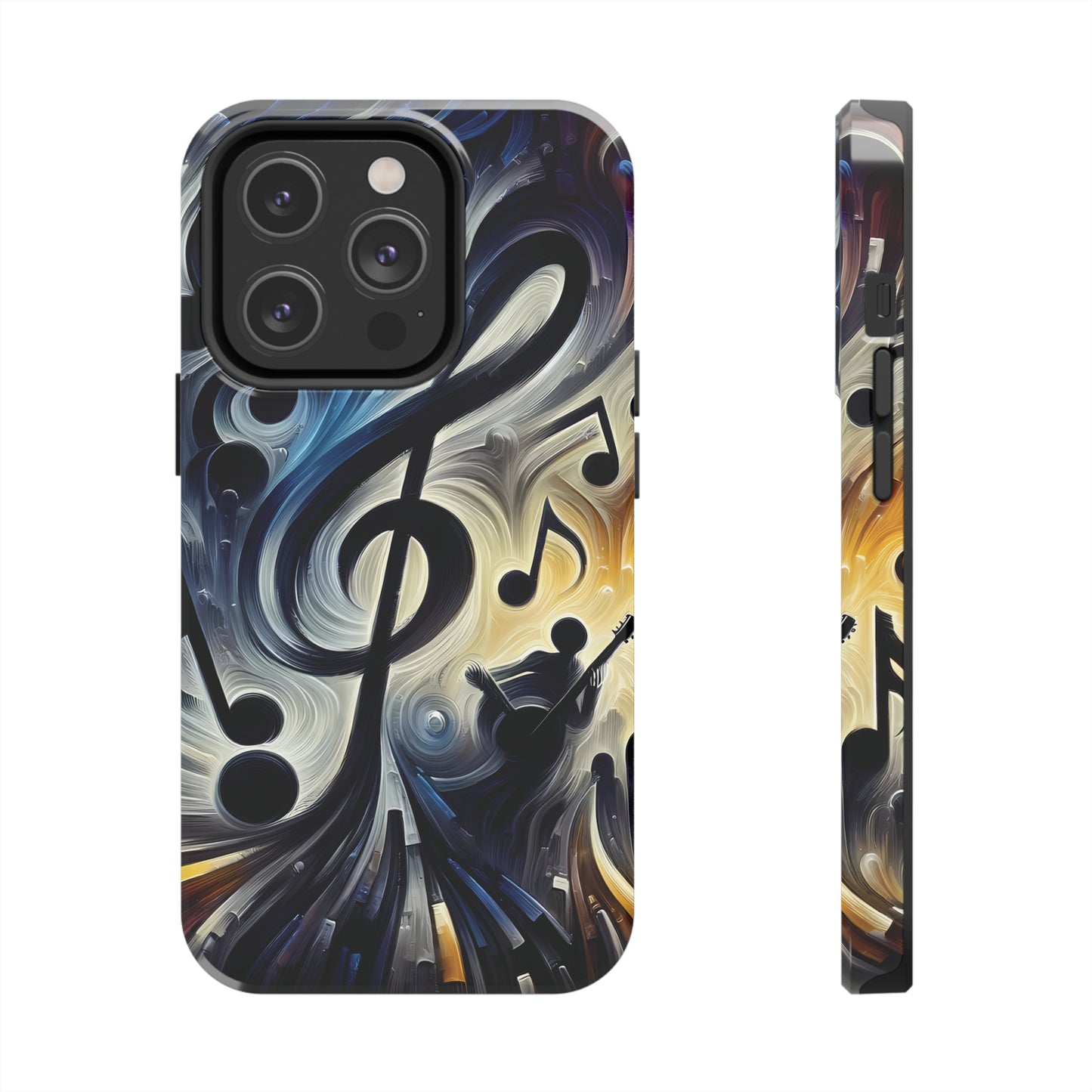 ToughDrop Apple iPhone Case Ft. Musical Abstraction