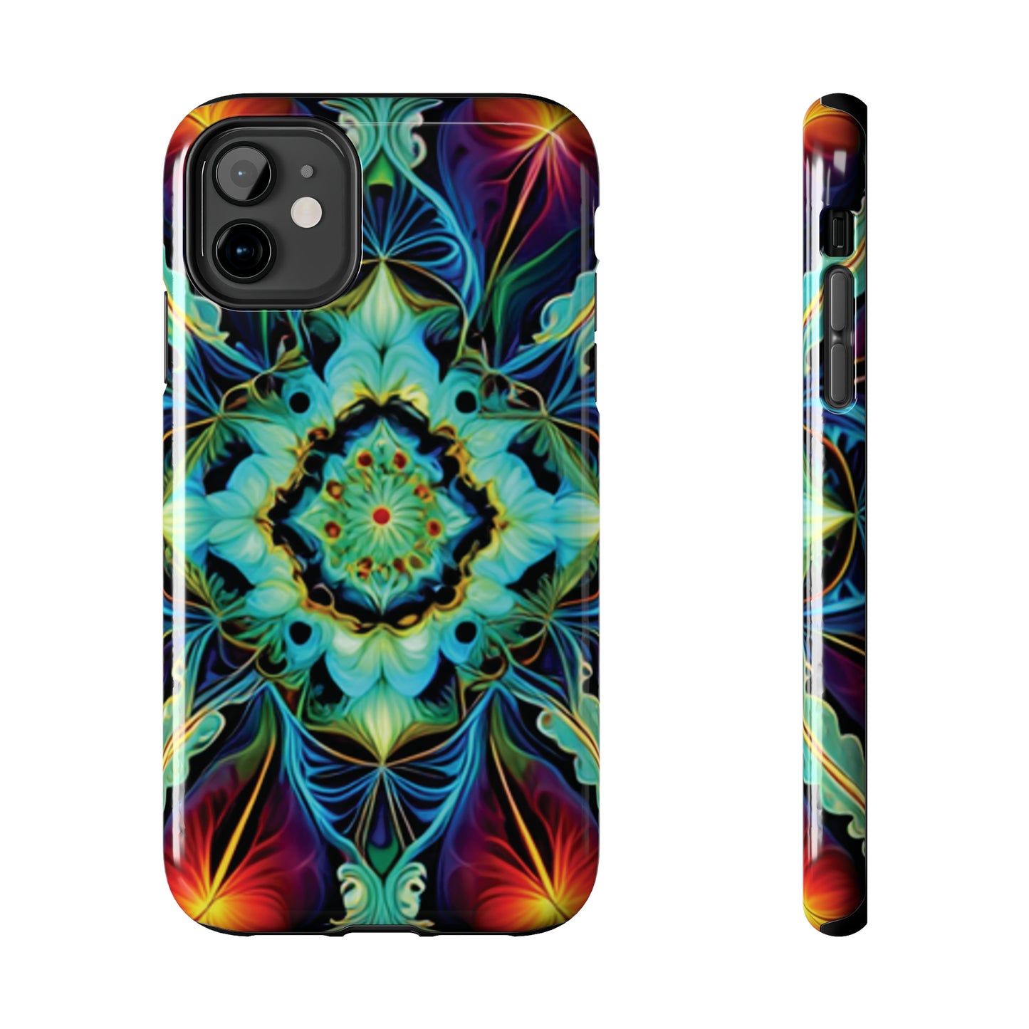 Strong Apple iPhone Case Ft. Leaf Fractal