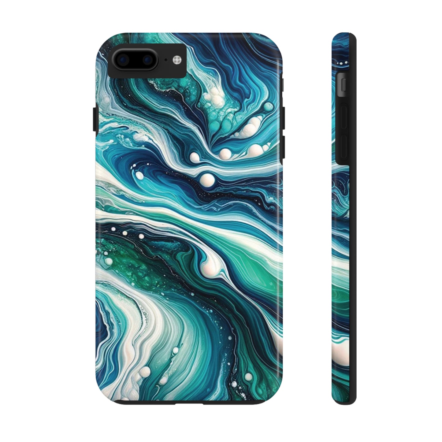 ToughDrop Apple iPhone Case Ft. Liquid Blue